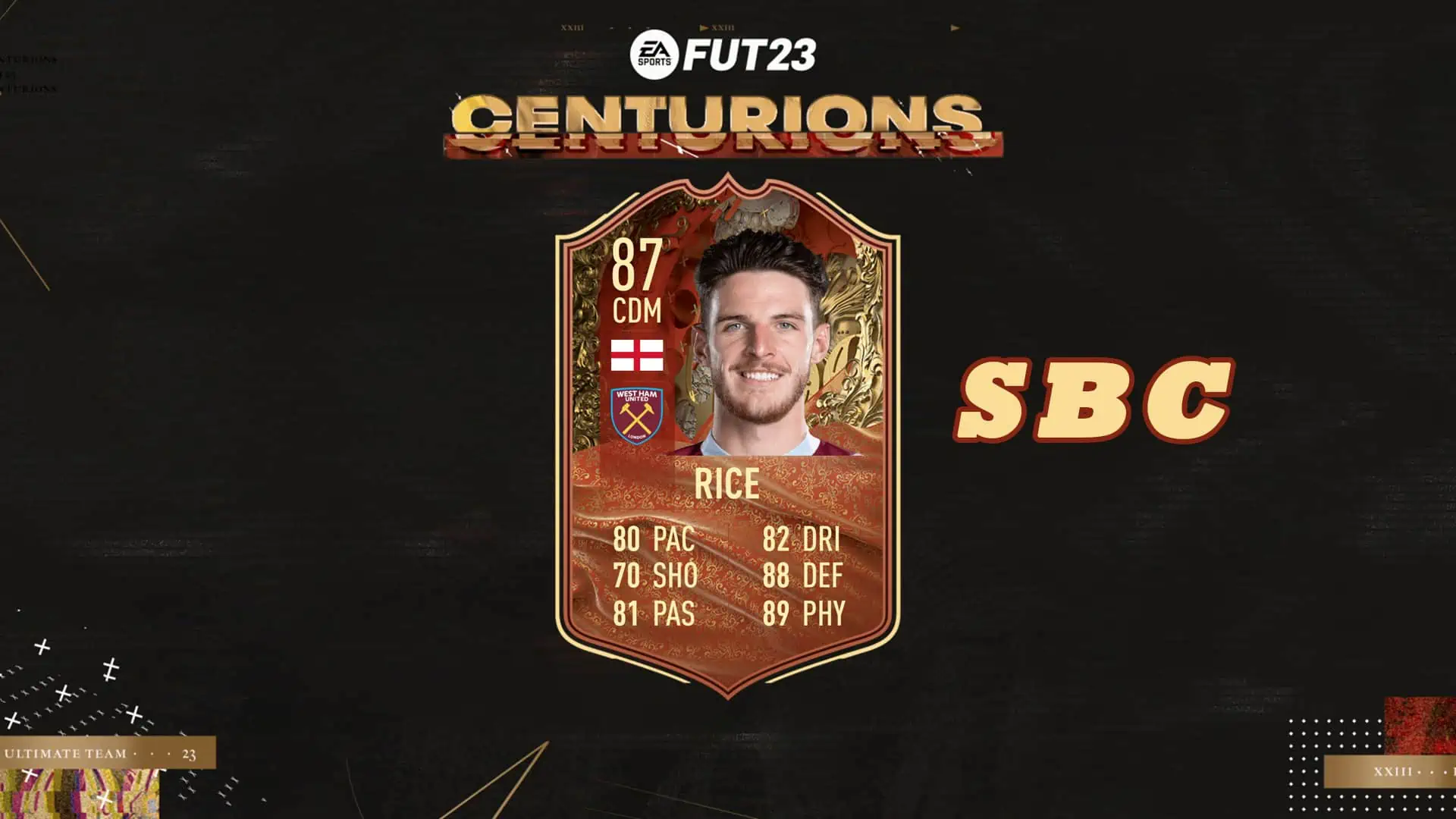 FIFA 23 SBC RICE CENTURIONS