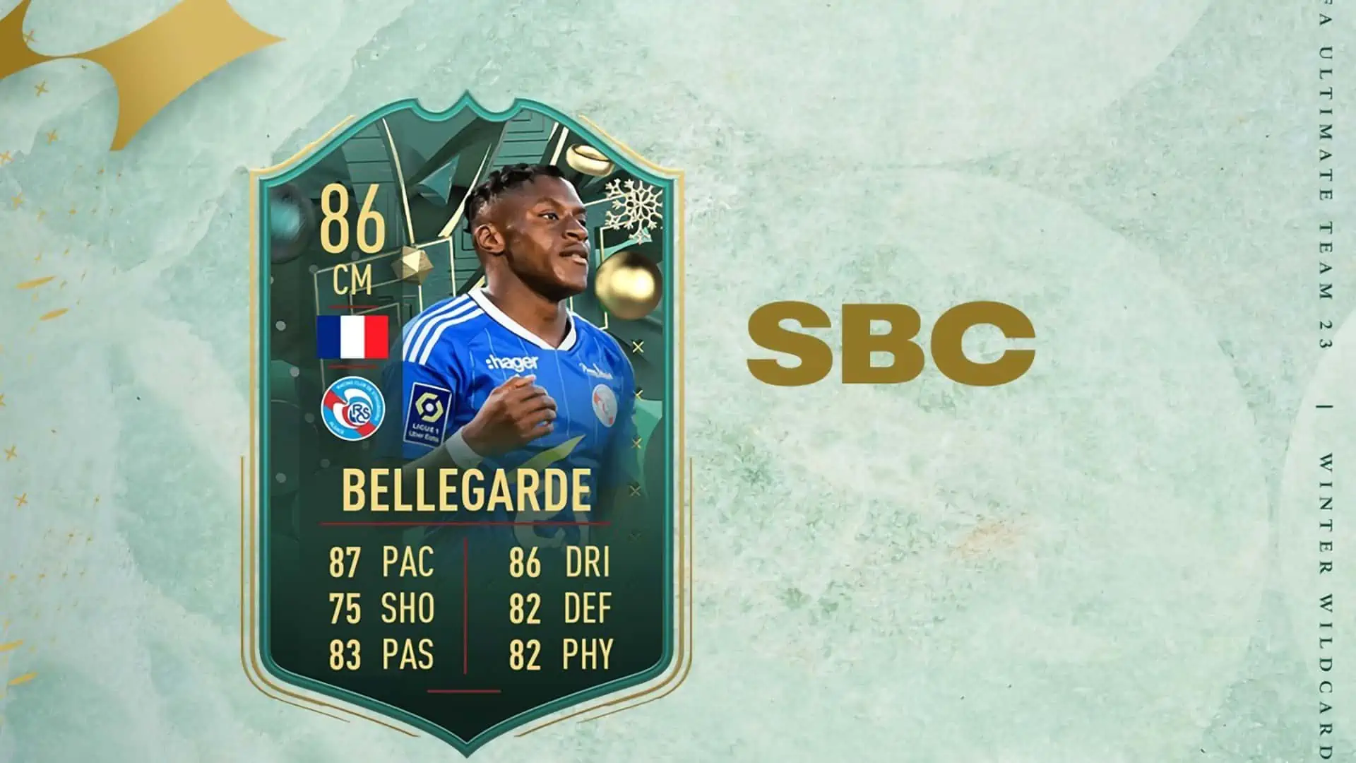 FIFA 23 SBC BELLEGARDE WINTER WILDCARDS