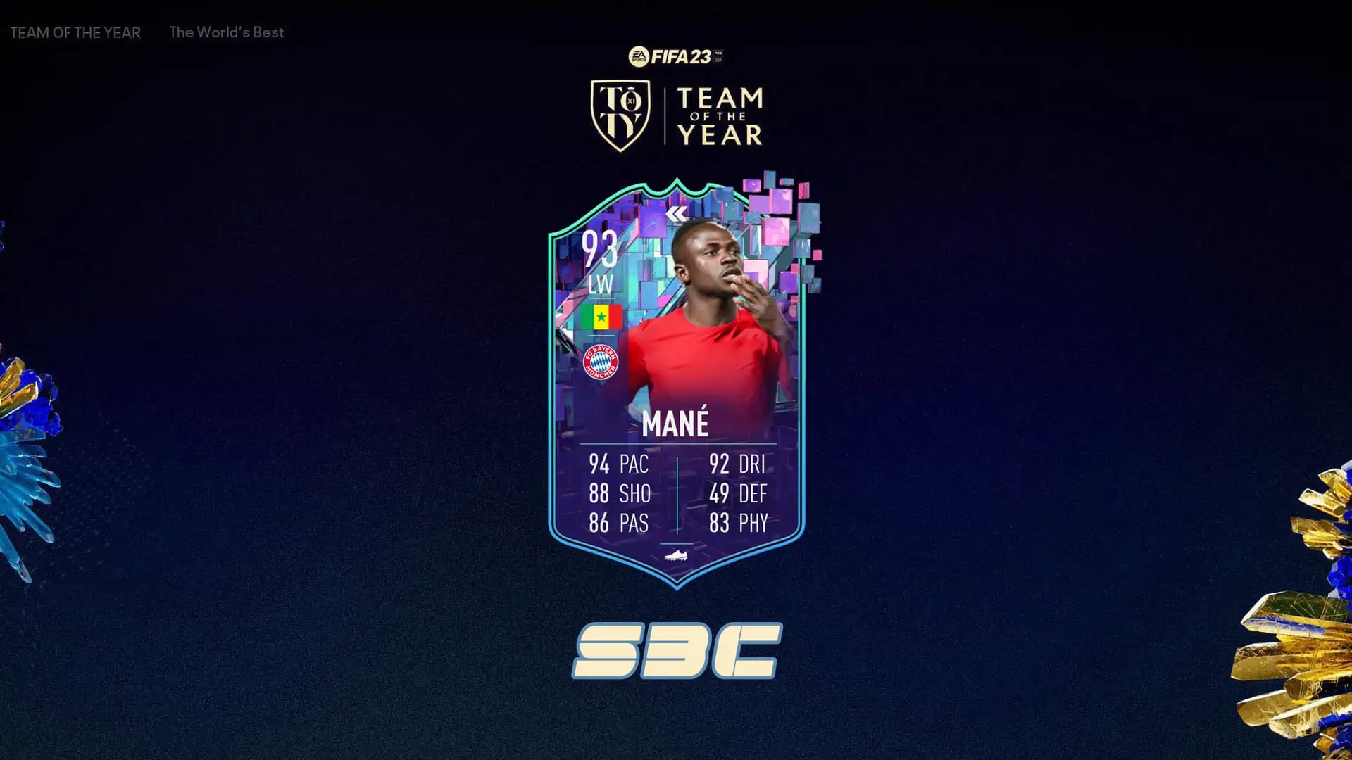 FIFA 23 MANE SBC FLASHBACK