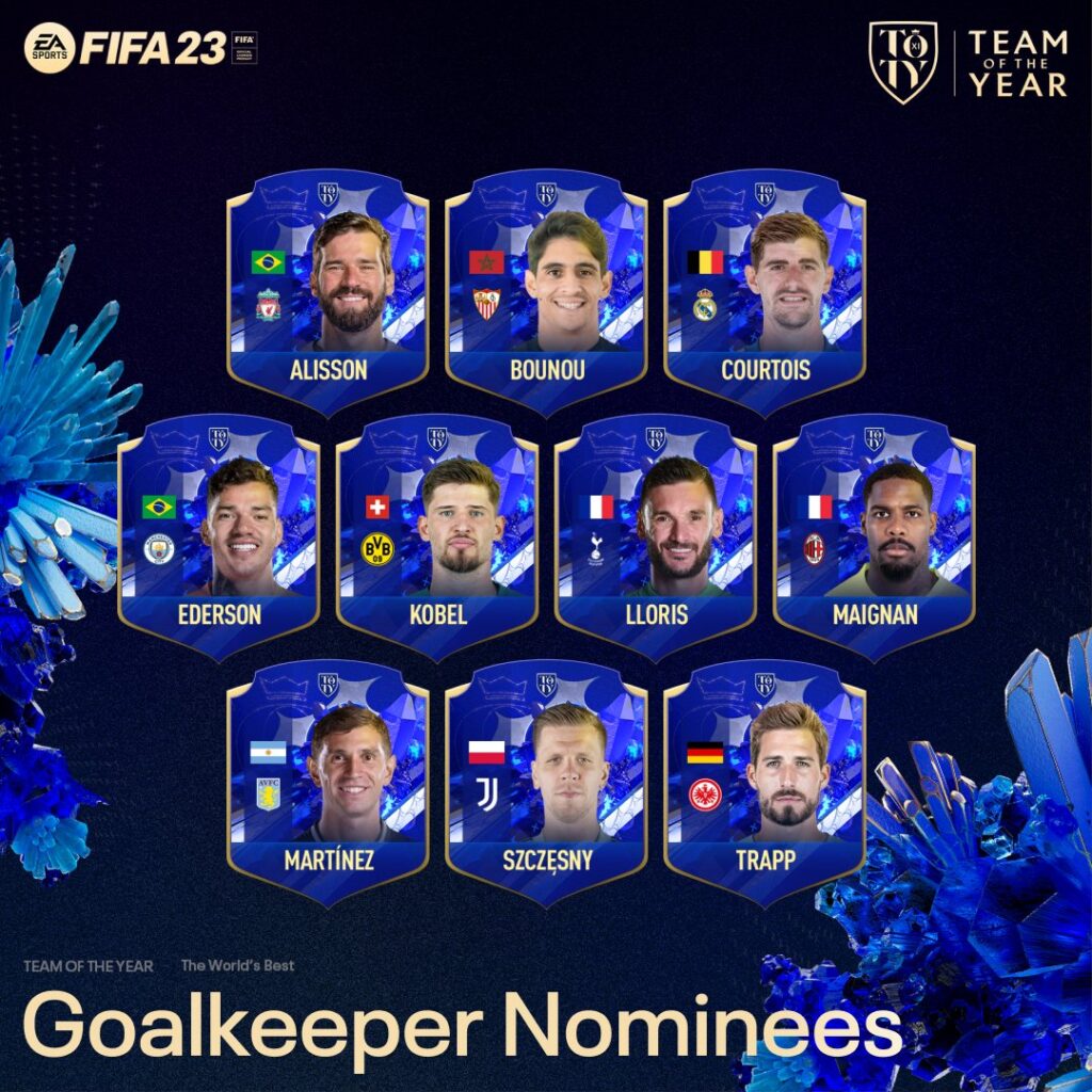 FIFA 23 All TOTY Nominees How to vote for Team Of The Year, OUT