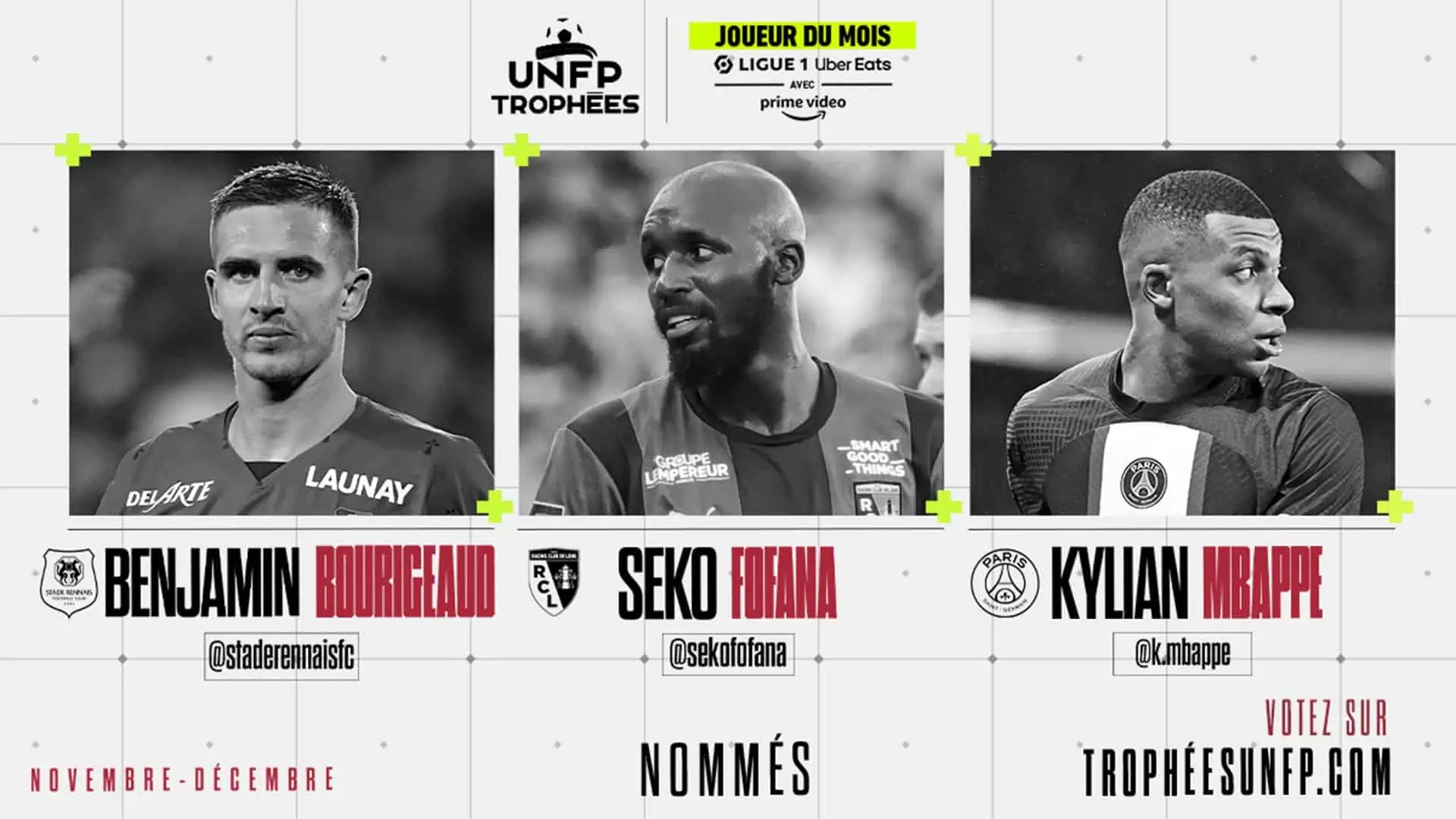 FIFA 23 November and December Nominees POTM Ligue 1