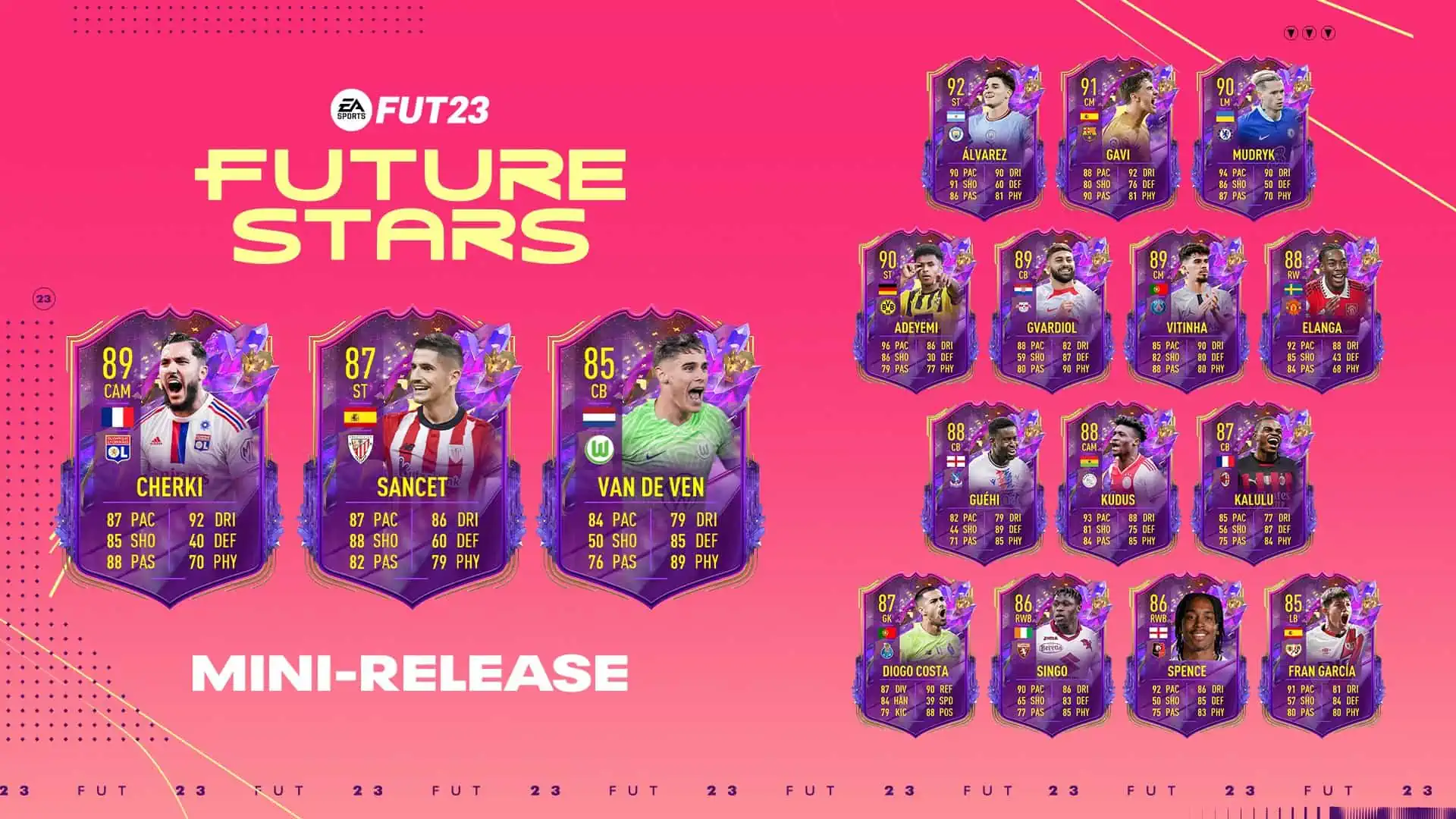 FIAF 23 FUTURE STARS MINI RELEASE 1