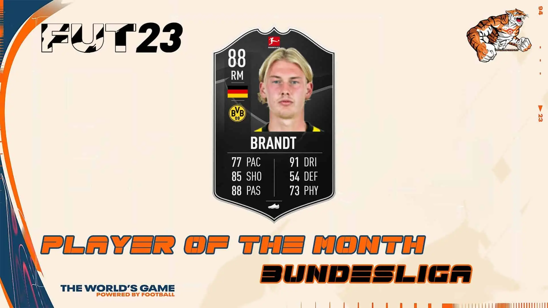 FIFA 23 BRANDT POTM SBC JANUARY