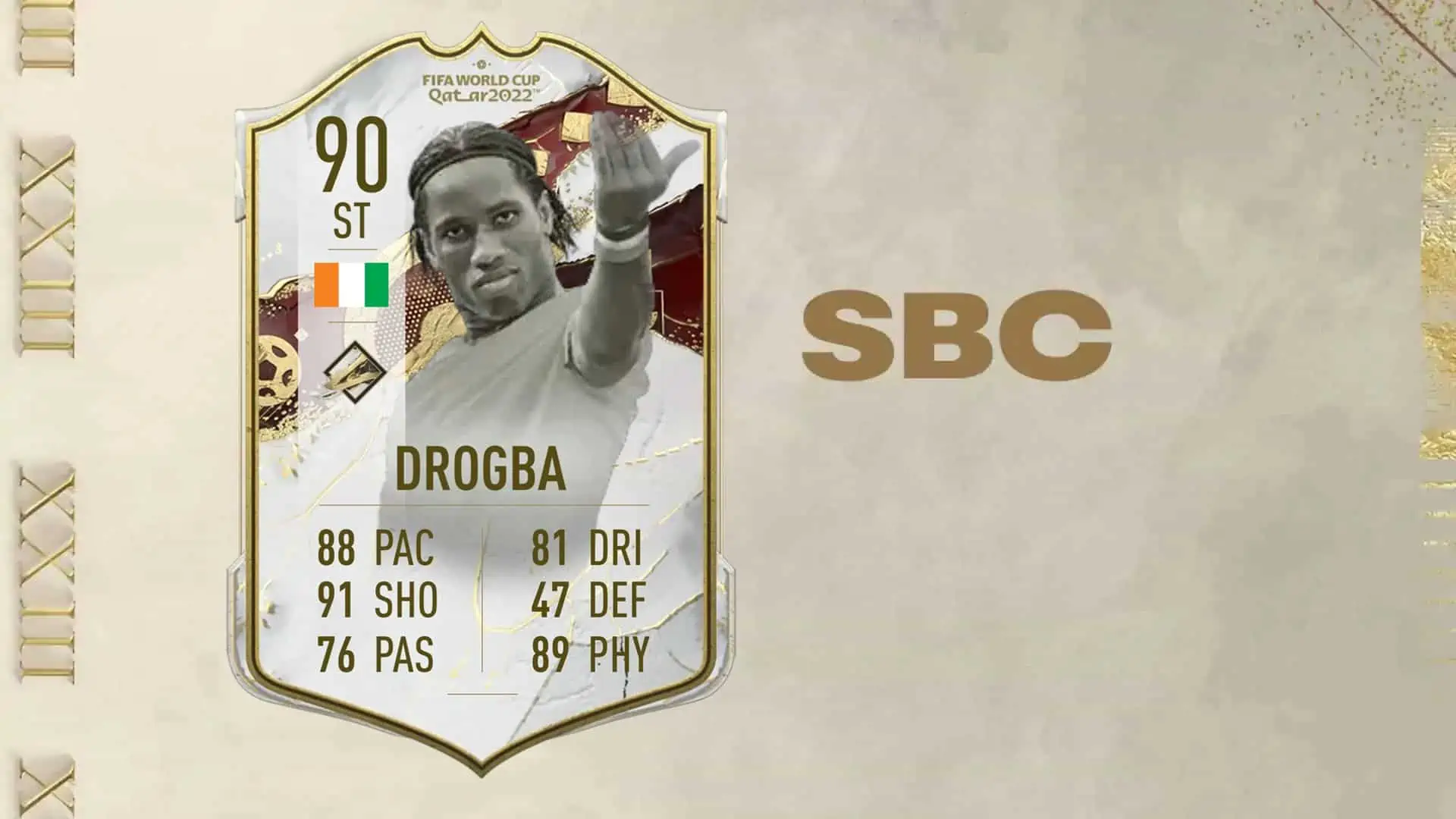 FIFA 23 SBC DROGBA WORLD CUP ICON
