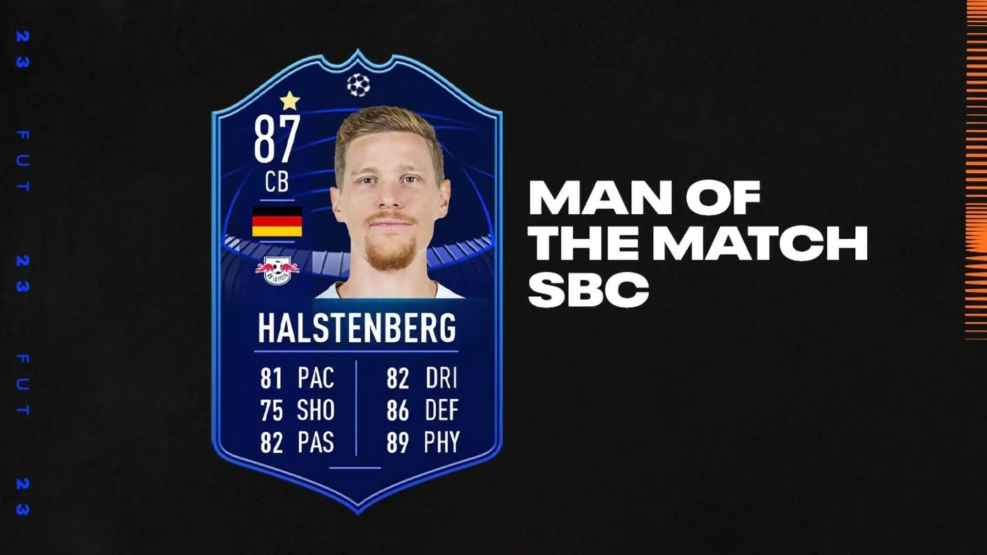 FIFA 23 SNC HALSTENBERG MOTM UCL