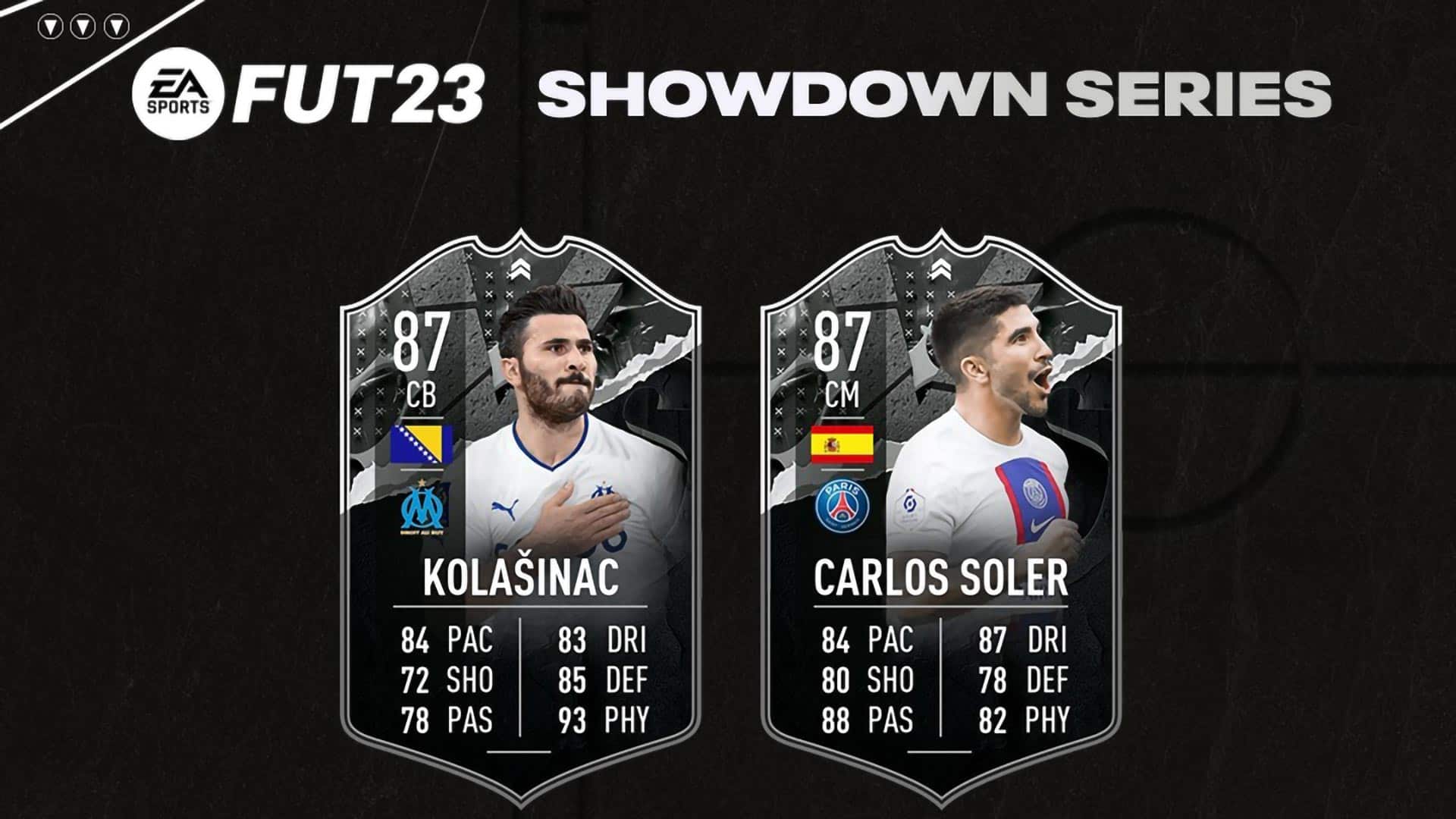FIFA 23 SBC Kolasinac and Soler Showdown Marseille vs PSG Winner