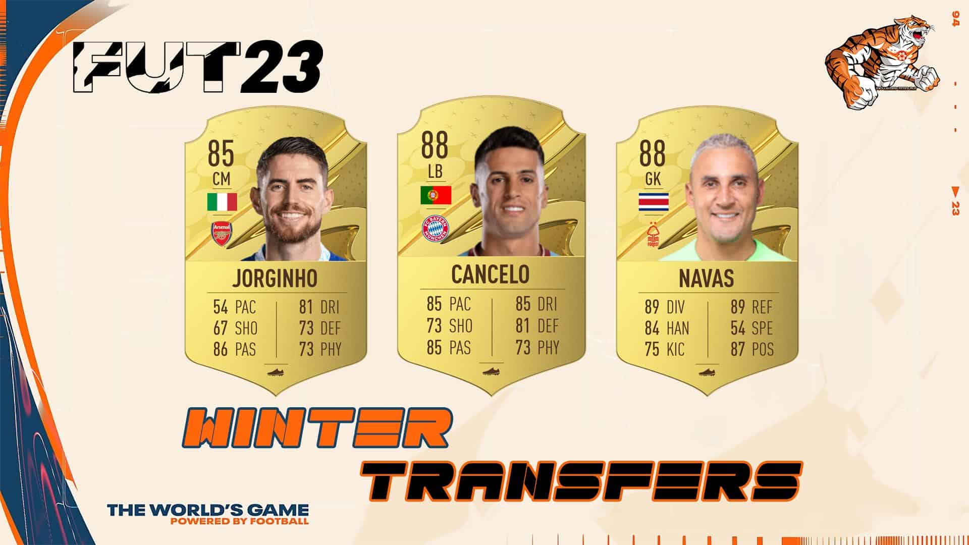 FIFA 23 Winter Transfers Update 2 with Cancelo, and Navas