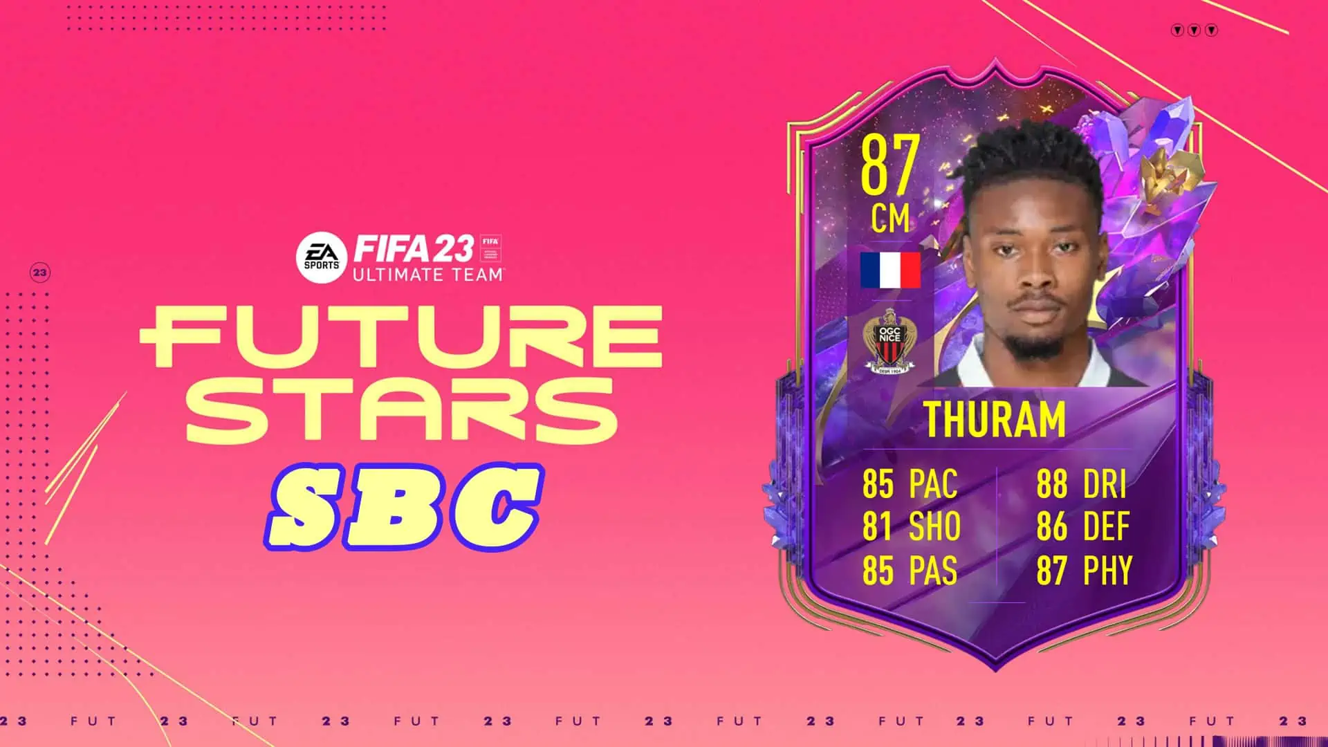 FIFA 23 SBC THURAM FUTURE STARS