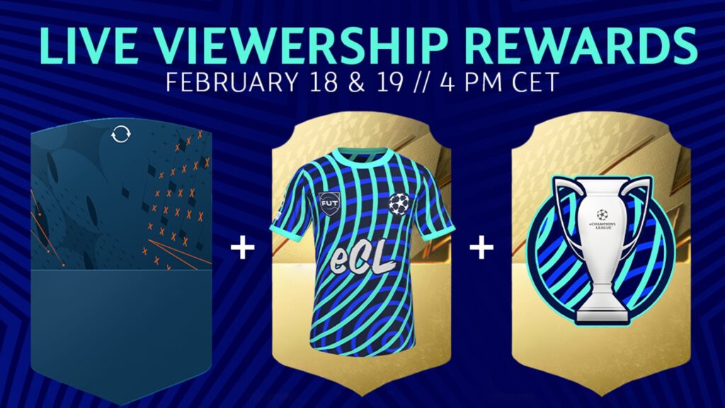 FIFA 23 eChampions League Live Viewership Rewards FGS Token, Kit and