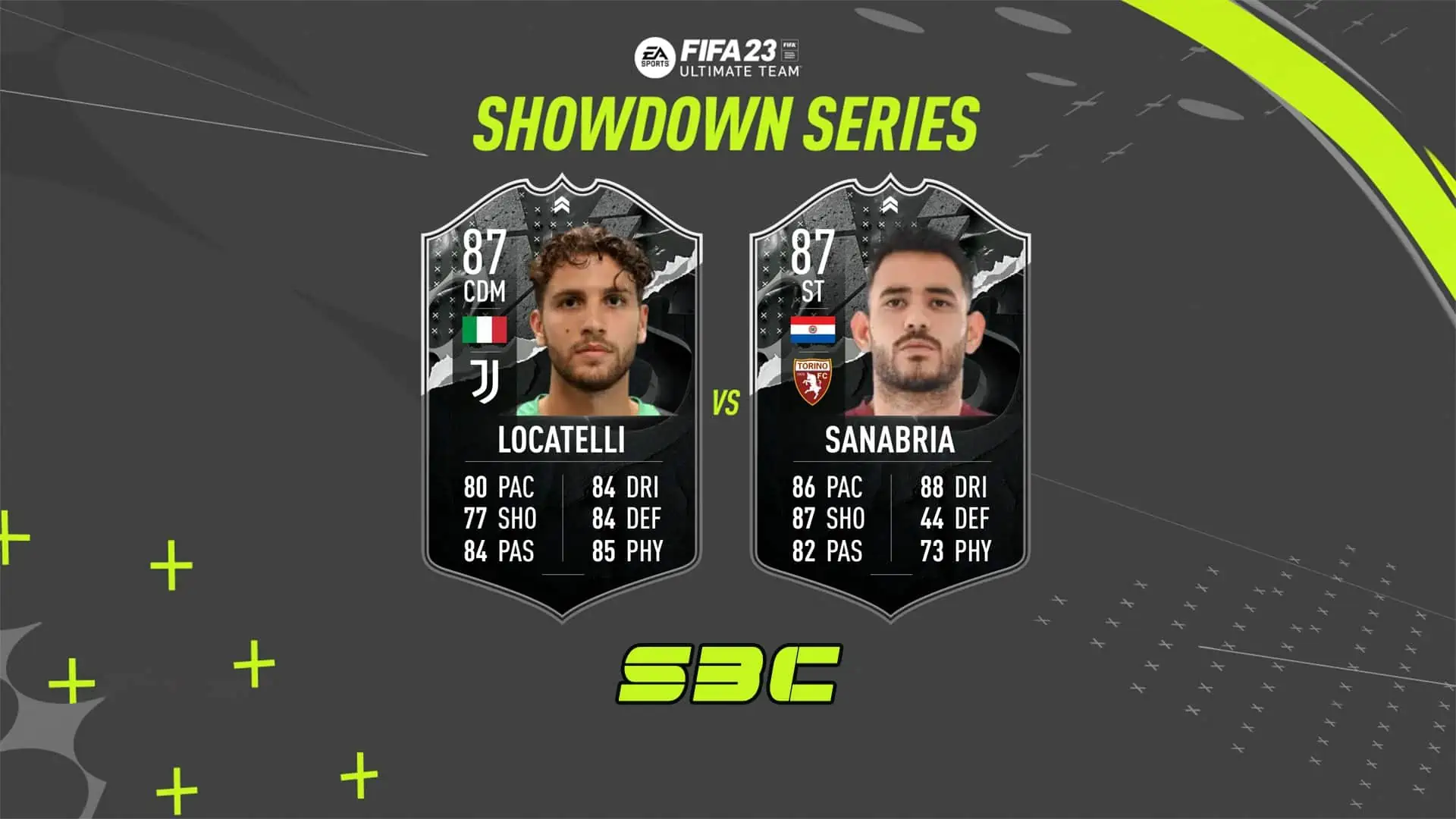 FIFA 23 SBC LOCATELLI VS SANABRIA SHOWDOWN