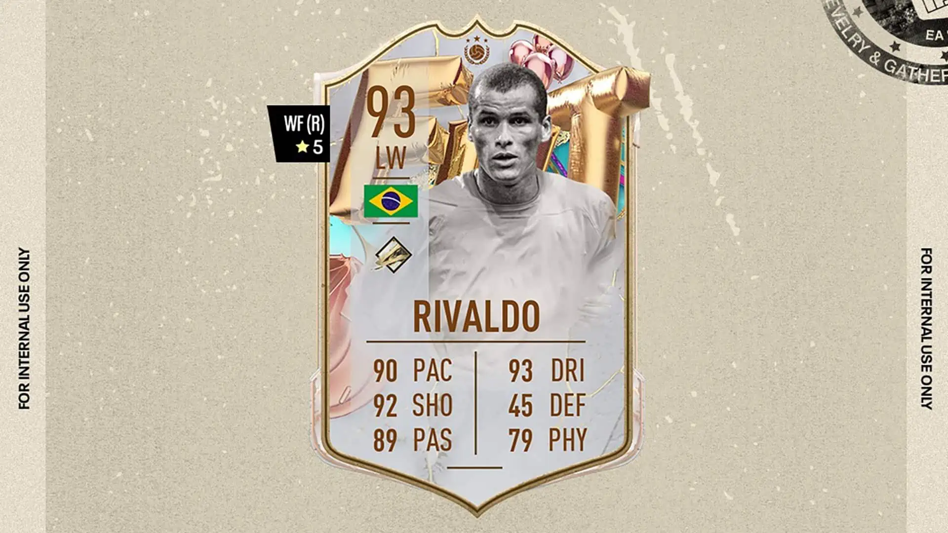 FIFA 23 SBC RIVALDO FUT BIRTHDAY ICON