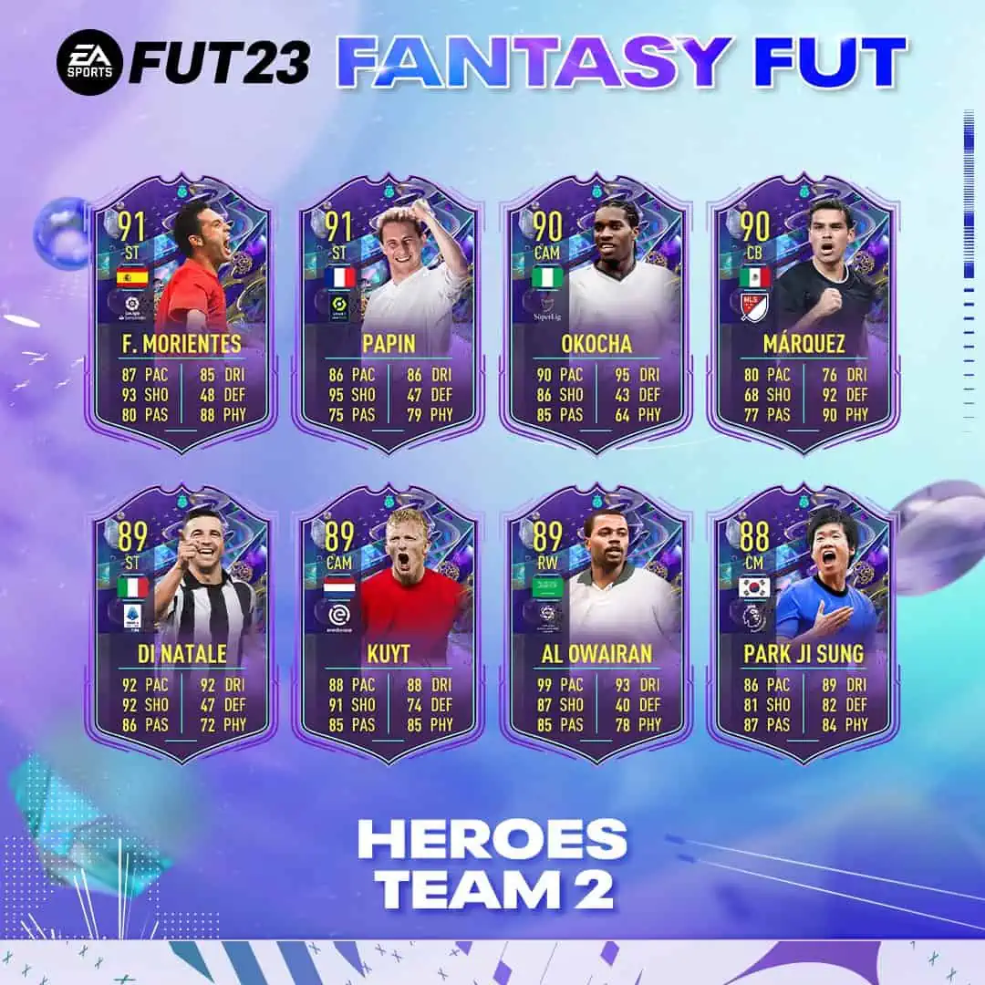 Heroes team 2