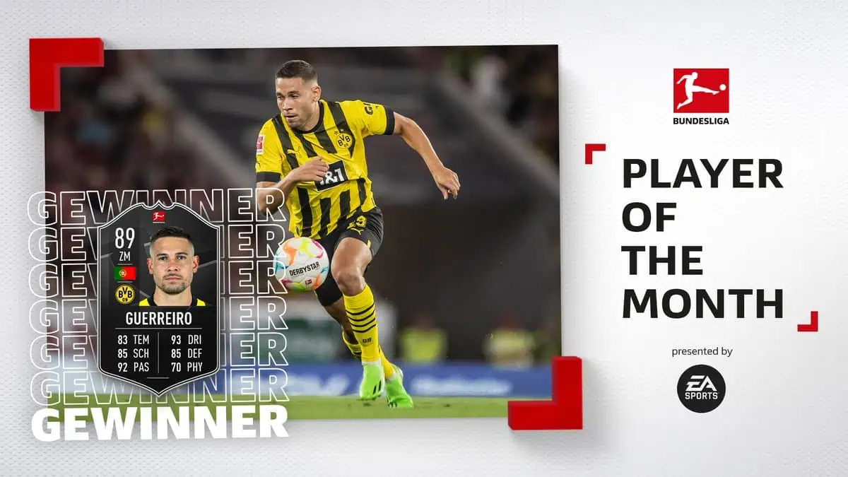 FIFA 23 SBC Raphael Guerreiro POTM Bundesliga March - Cheapest Solutions.