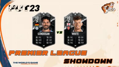 FIFA 23 SBC GUNDOGAN VS WHITE SHOWDOWN