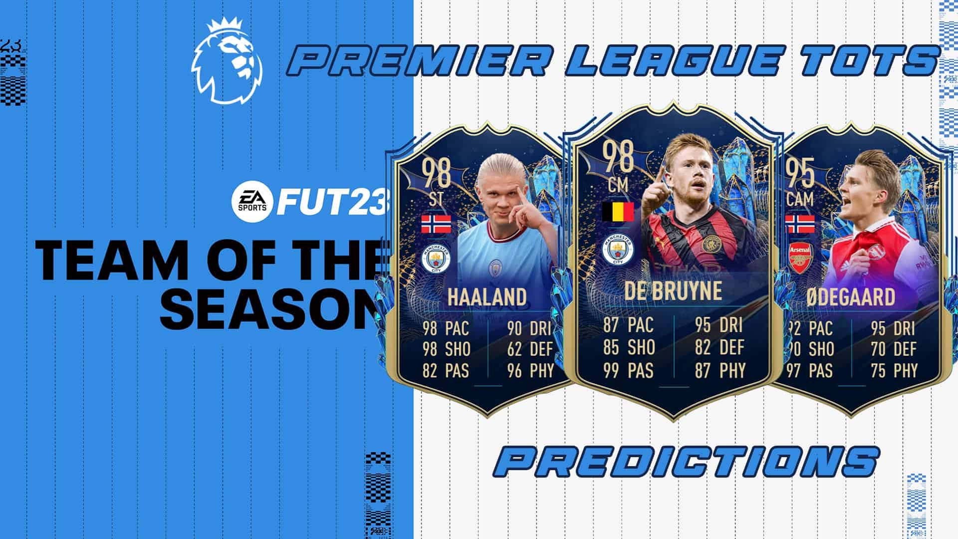 Opta's FIFA 23 Premier League TOTS Picks