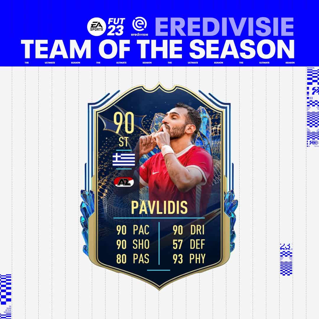 FUT Sheriff - PAVLIDIS 🇬🇷 is the eredivisie PLAYER OF THE MONTH