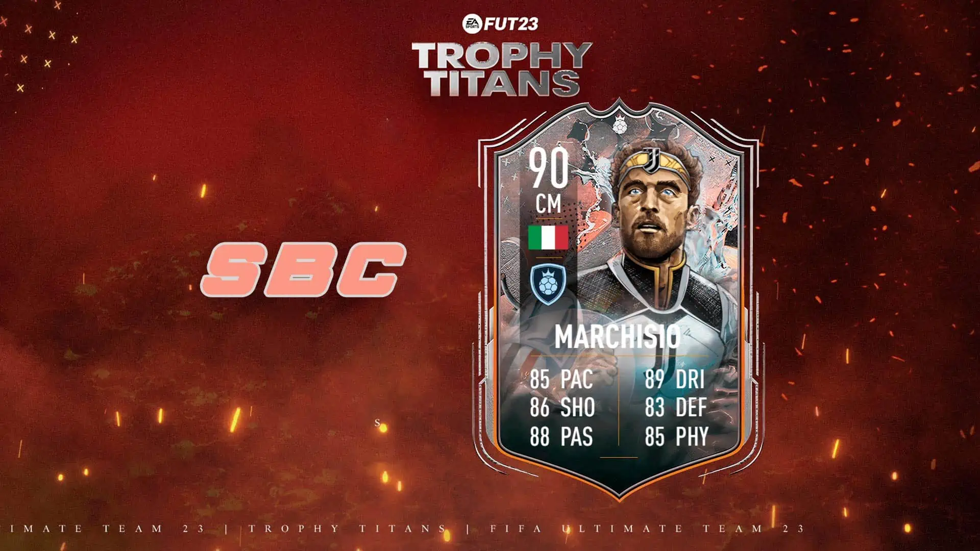 FIFA 23 SBC Marchisio Trophy Titans Hero
