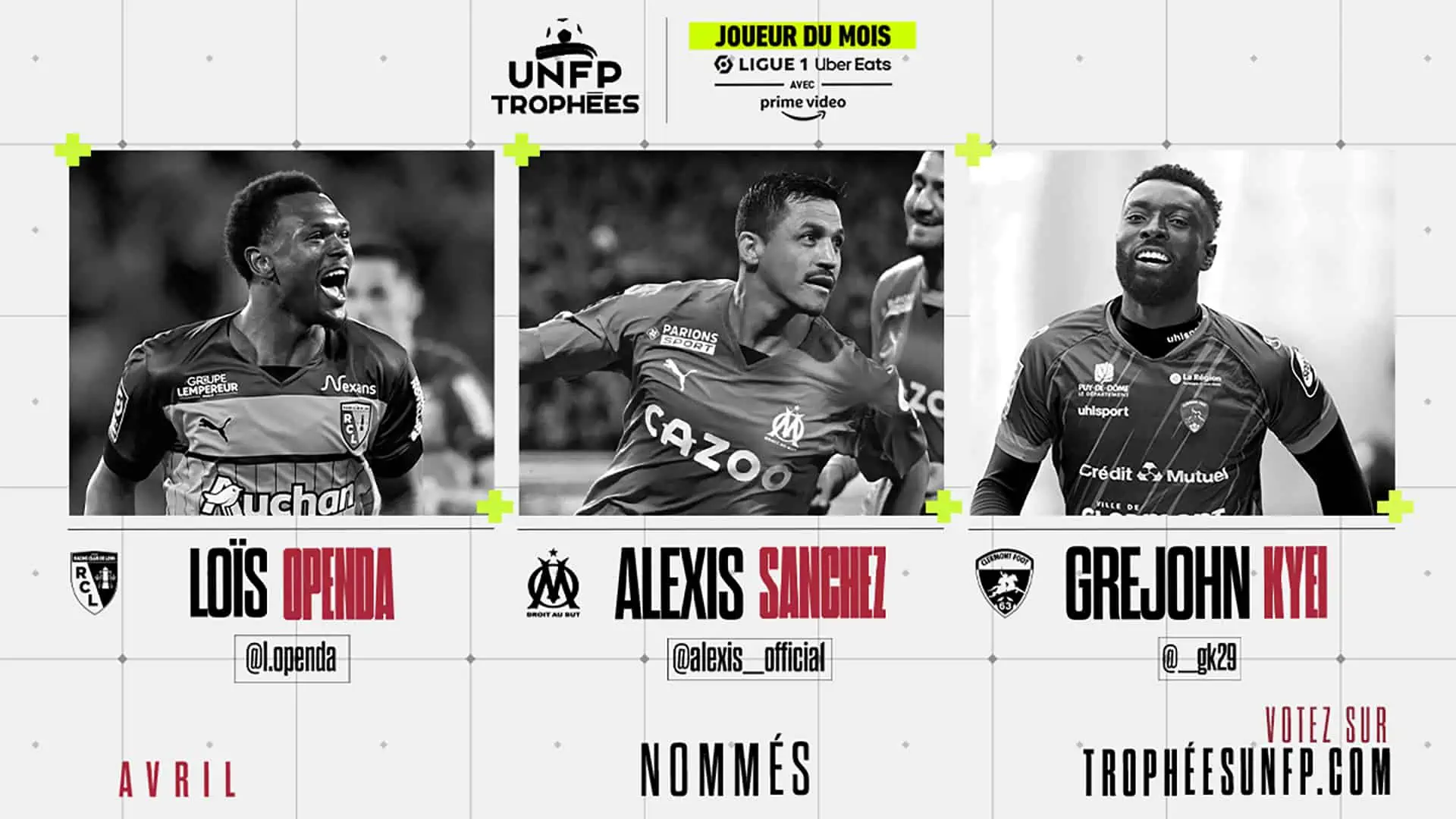 FIFA 23 POTM LIGUE 1 April NOMINEES