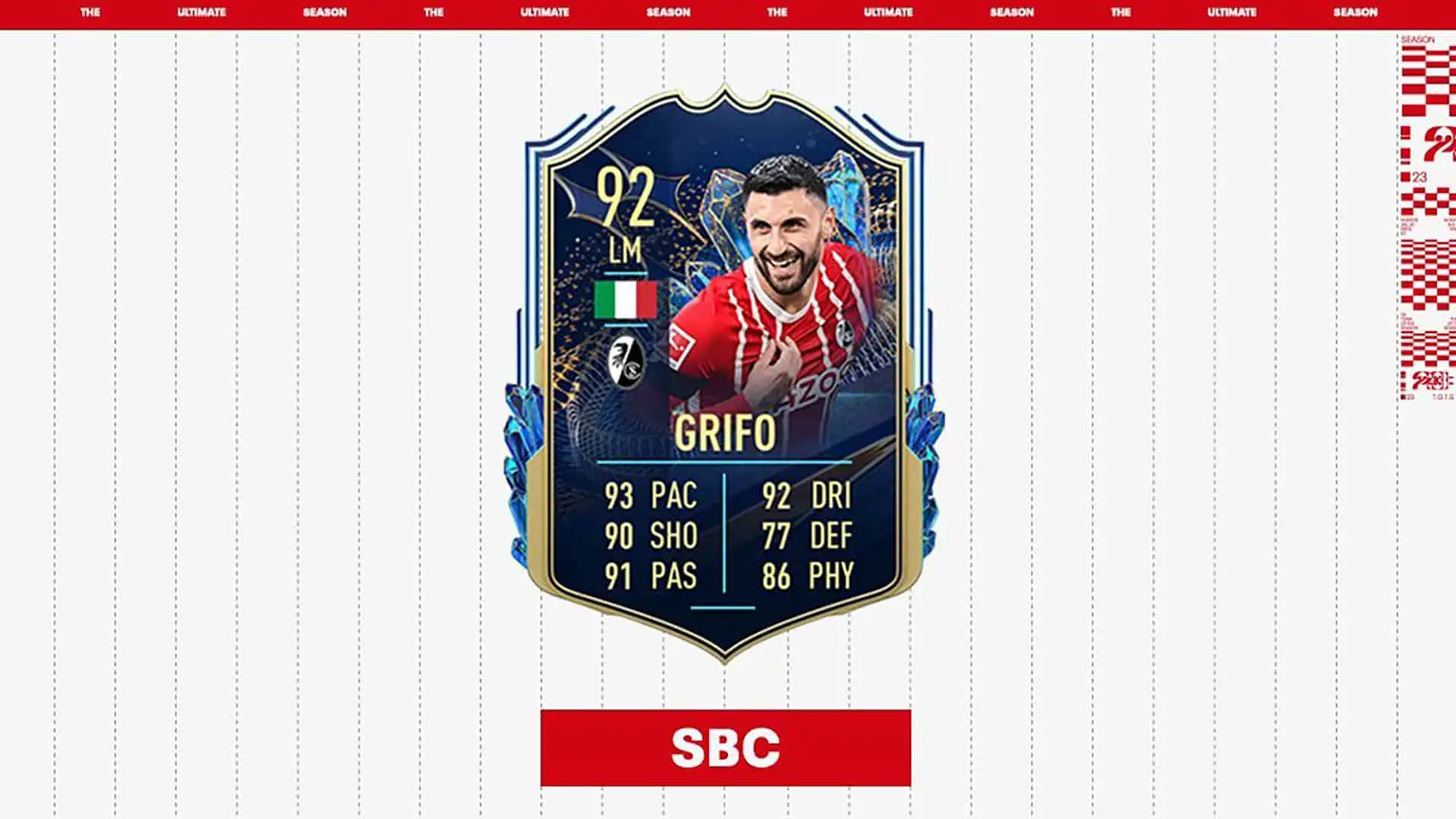 FIFA 23 SBC GRIFO TOTS