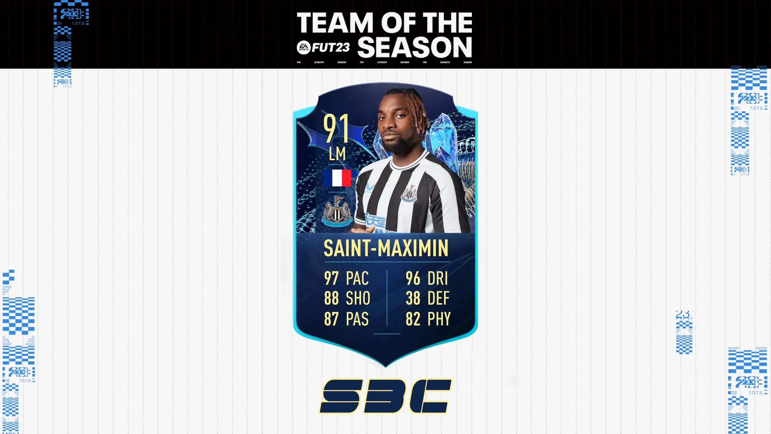 FIFA 23 SBC Allan Saint-Maximin TOTS Moments