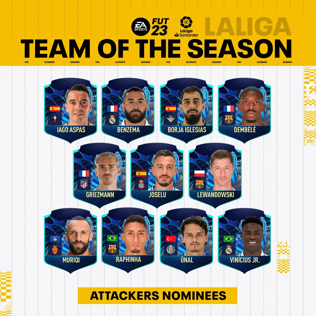 TOTS Nominees