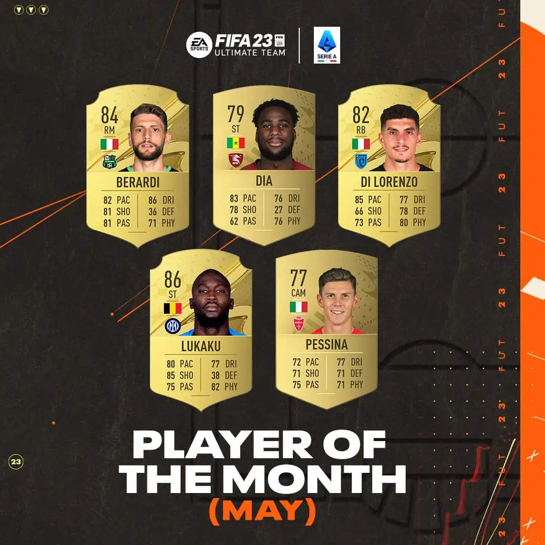 POTM MAY SERIE A