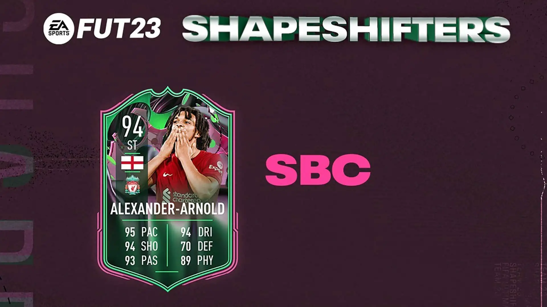 FIFA 23 SBC ARNOLD SHAPESHIFTERS