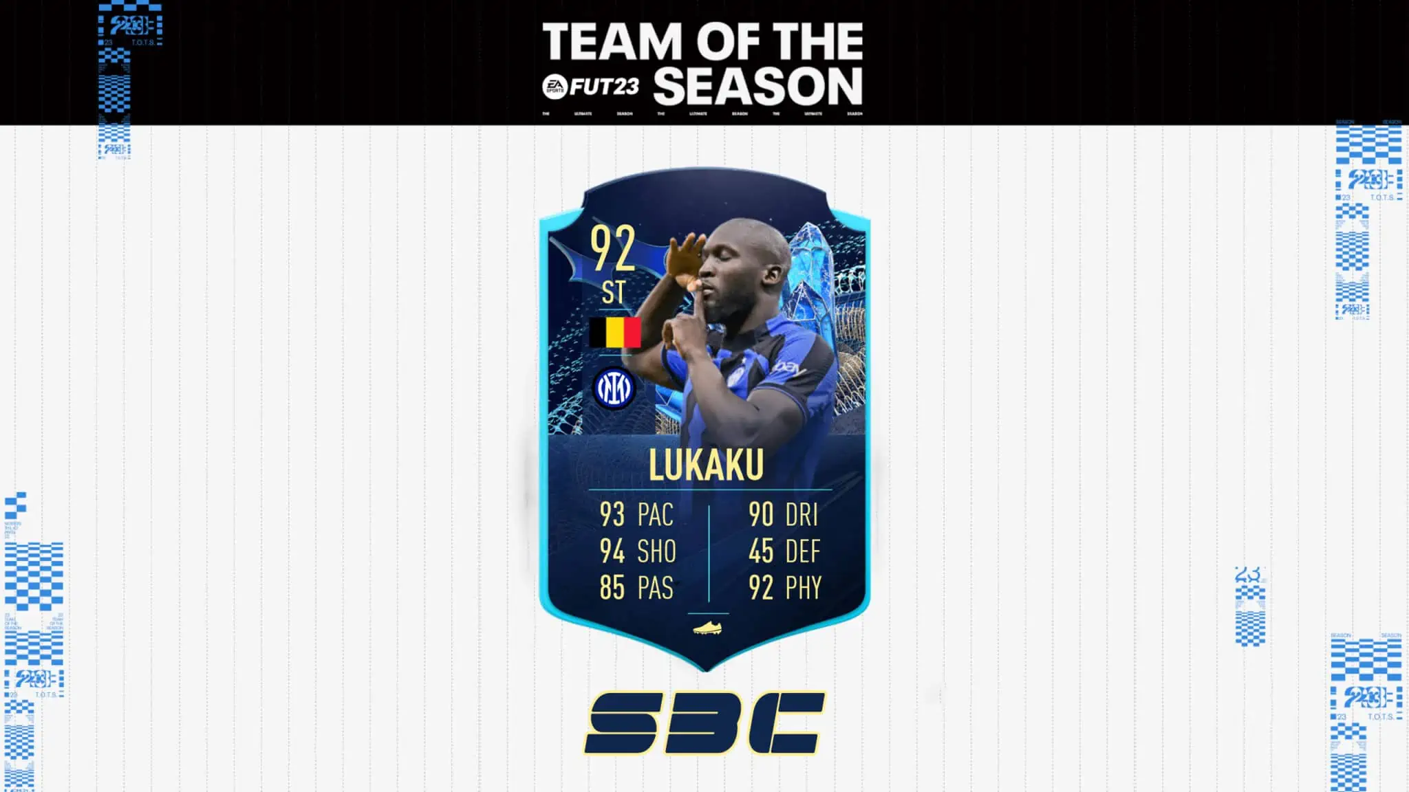 FIFA 23 SBC LUKAKU TOTS MOMENTS