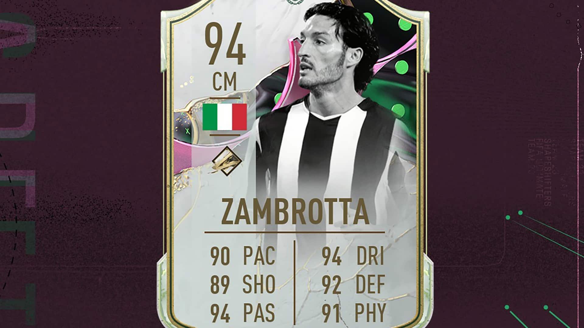 FIFA 23 SBC Zambrotta Shapeshifters Icon: Cheapest Solutions and Review ...