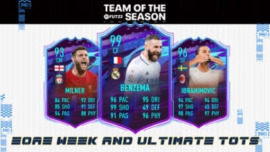 FIFA 23 EOAE WEEK AND ULTIMATE TOTS