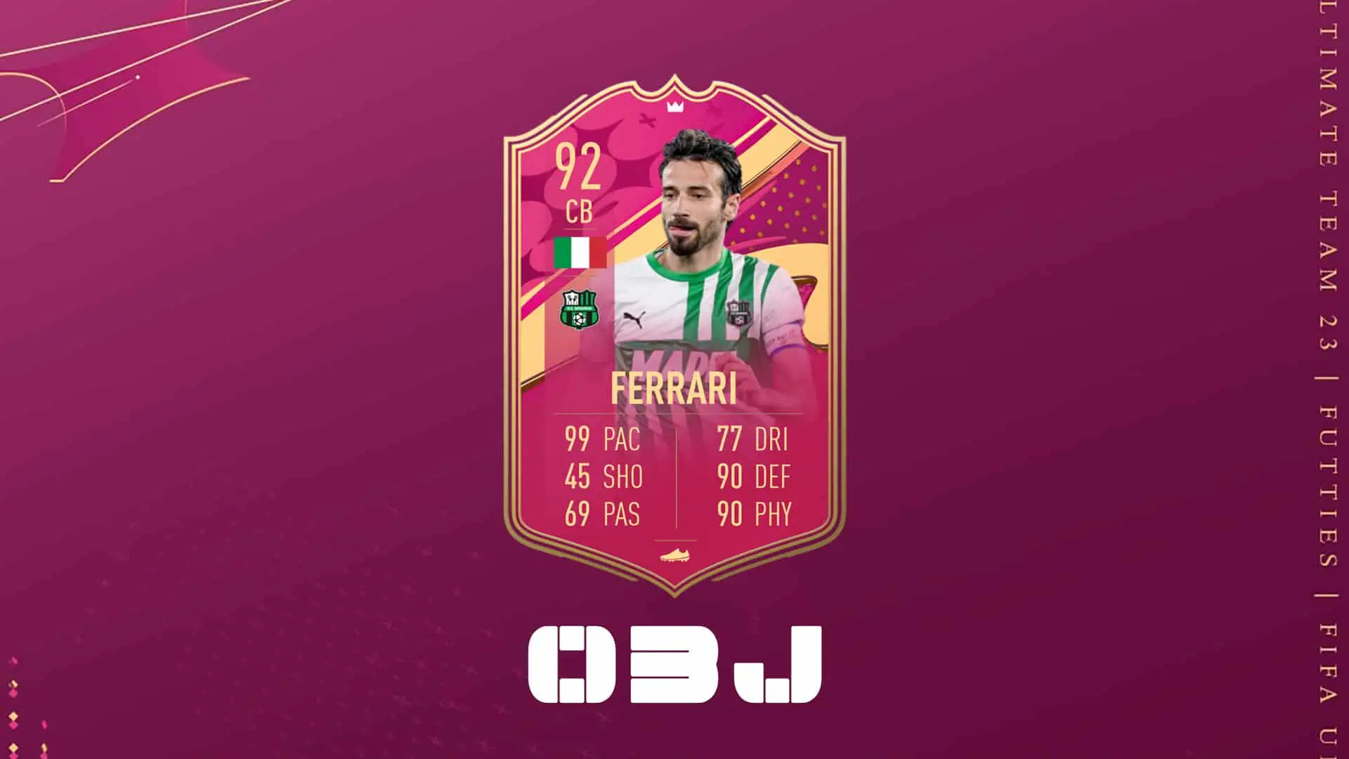 FIFA 23 FERRARI FUTTIES OBJ