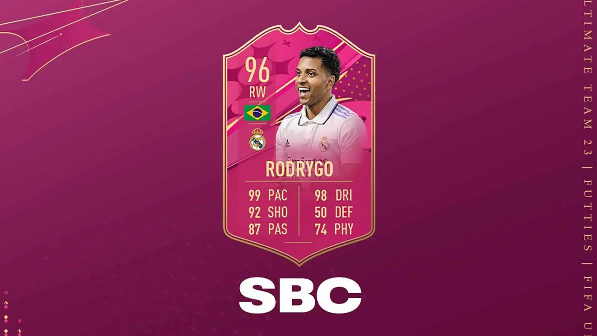 FIFA 23 SBC RODRIGO FUTTIES