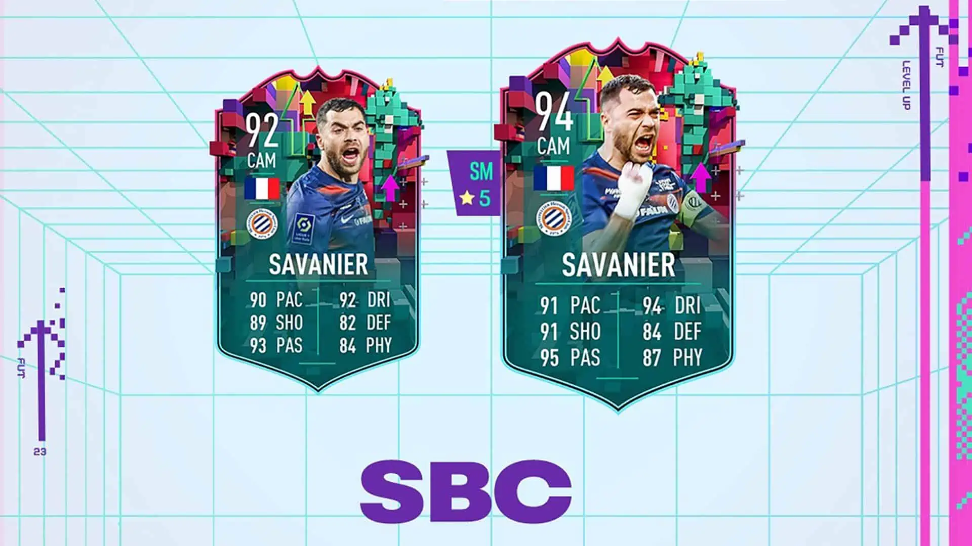 FIFA 23 SBC SAVANIER LEVEL UP OBJ