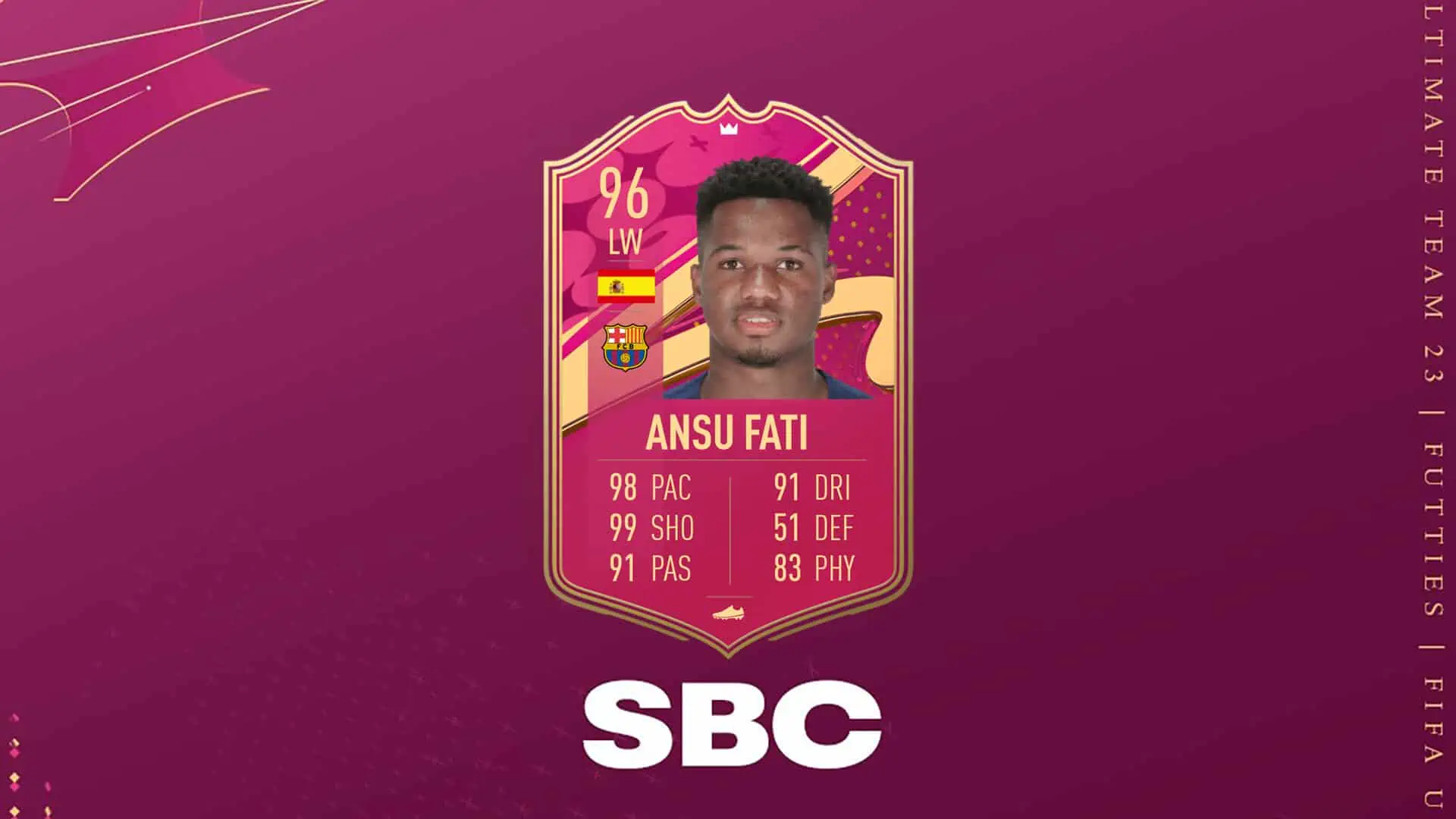 FIFA 23 SBC FATI FUTTIES
