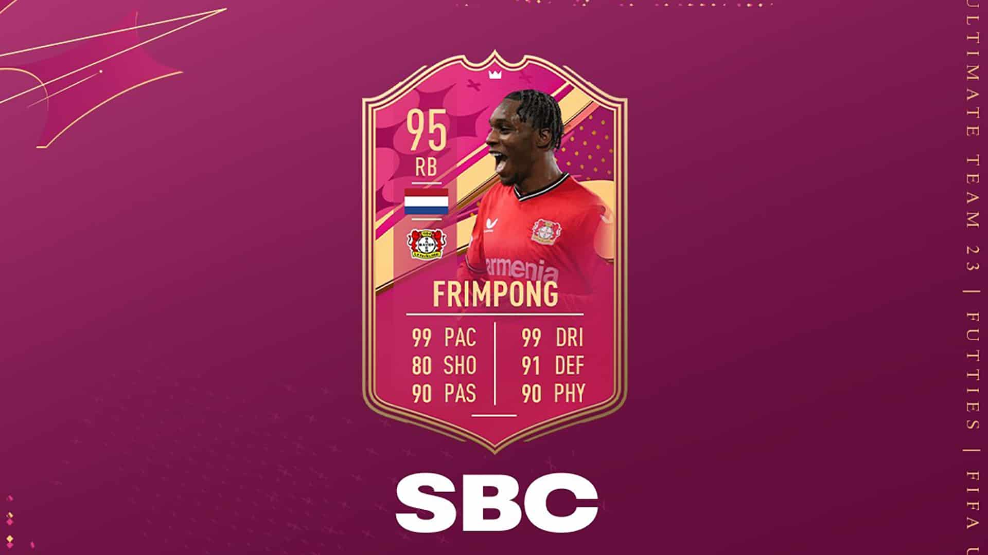 FIFA 23 SBC Jeremie Frimpong FUTTIES Premium Cheapest Solutions fifa-23-sbc-jeremie-frimpong-futties-premium-cheapest-solutions