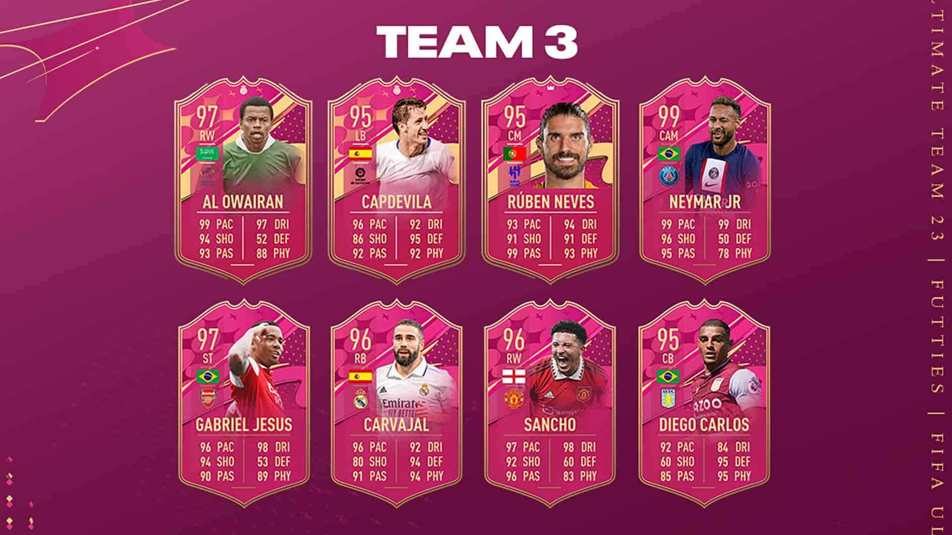 FUTTIES TEAM 3