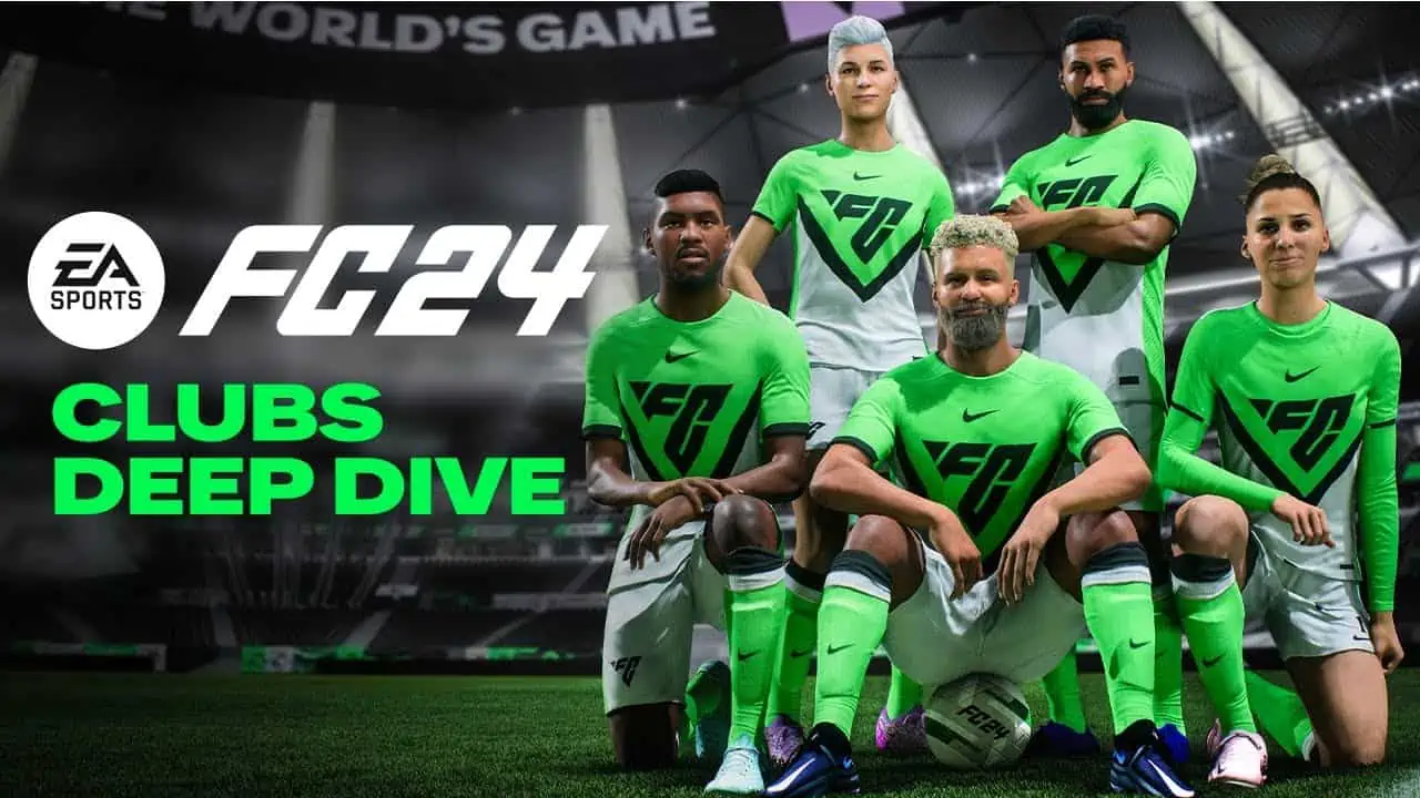 EA FC 24 CLUBS COVER