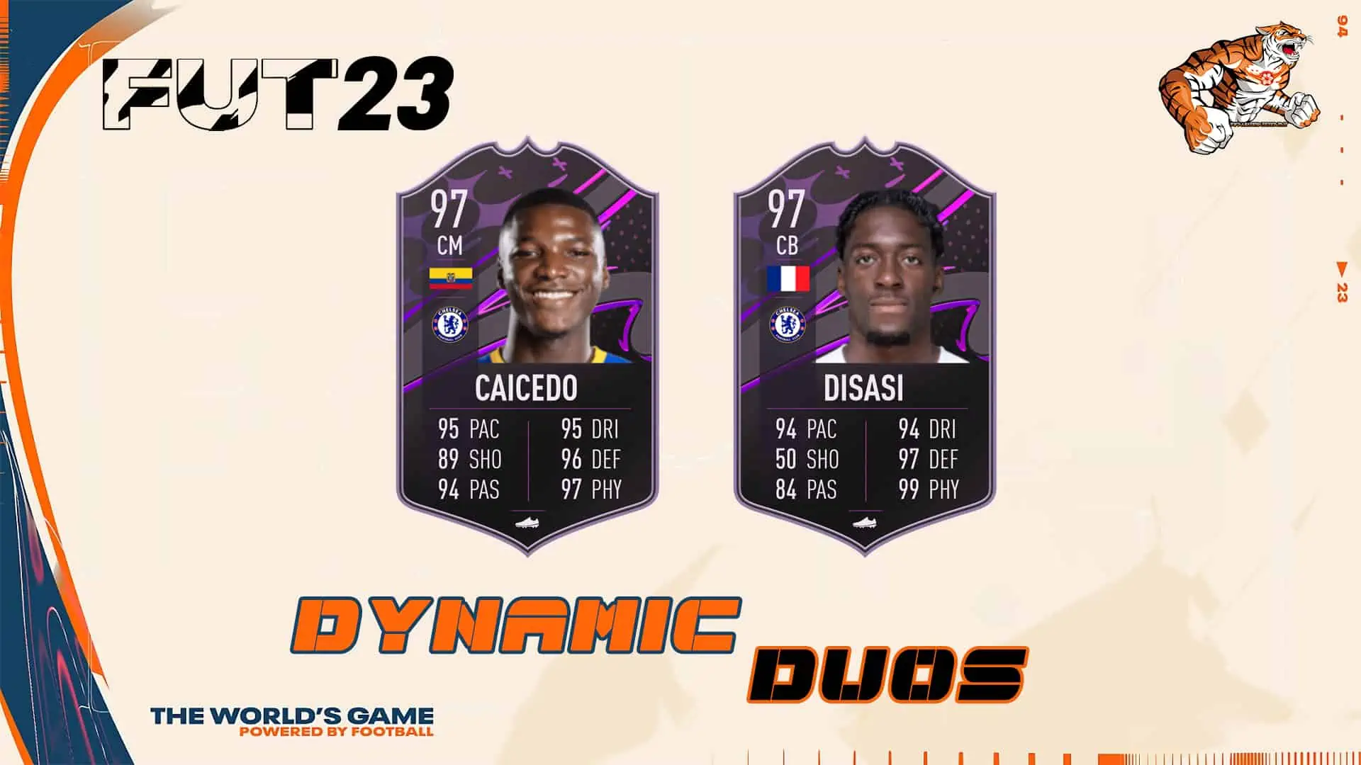FIFA 23 SBC CAICEDO AND DISASI DYNAMIC DUOS
