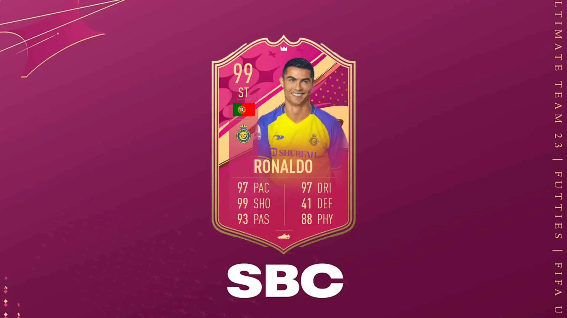 FIFA 23 SBC RONALDO FUTTIES