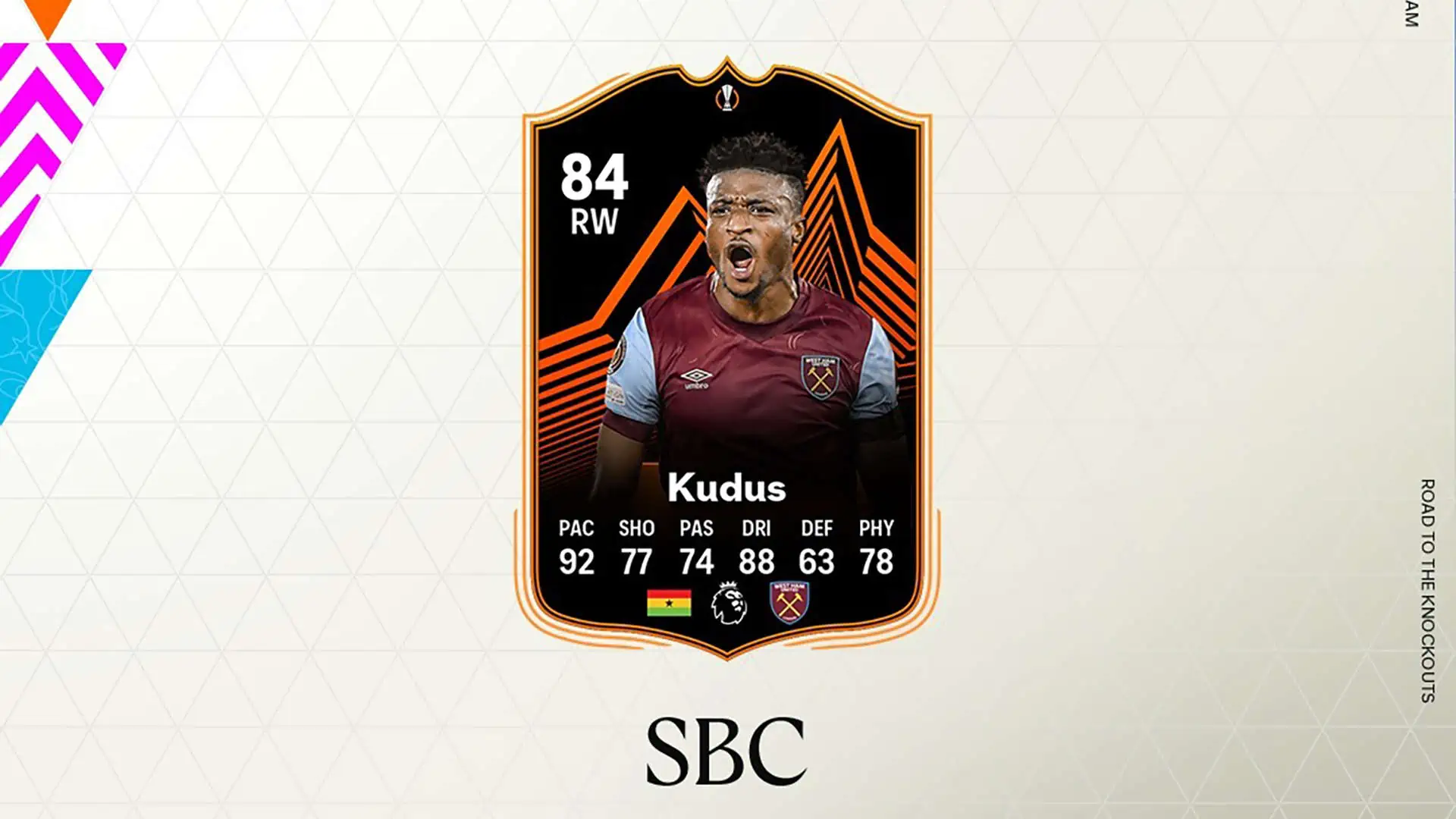 FC 24 SBC KUDUS RTTK