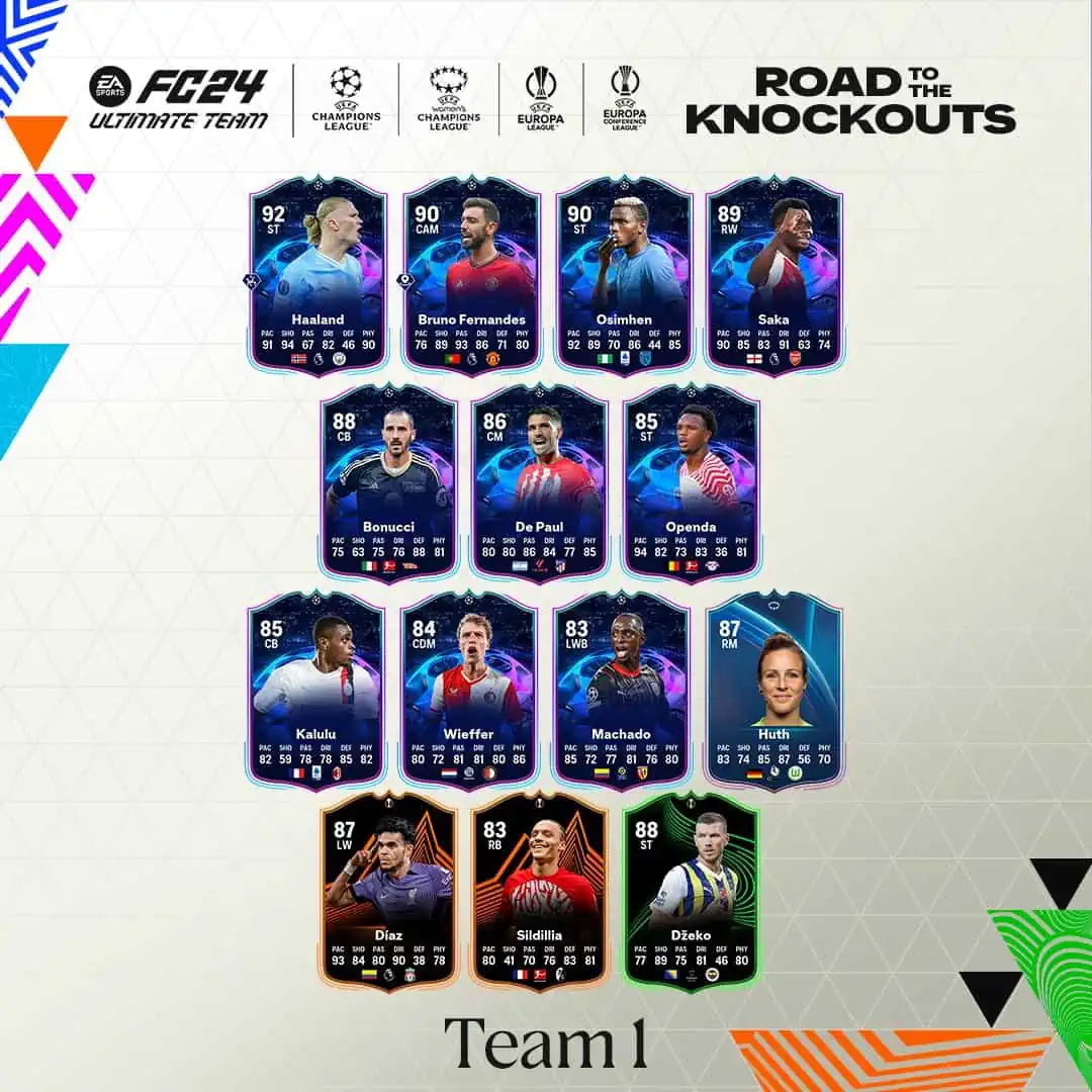 Rttk team 1 fc 24