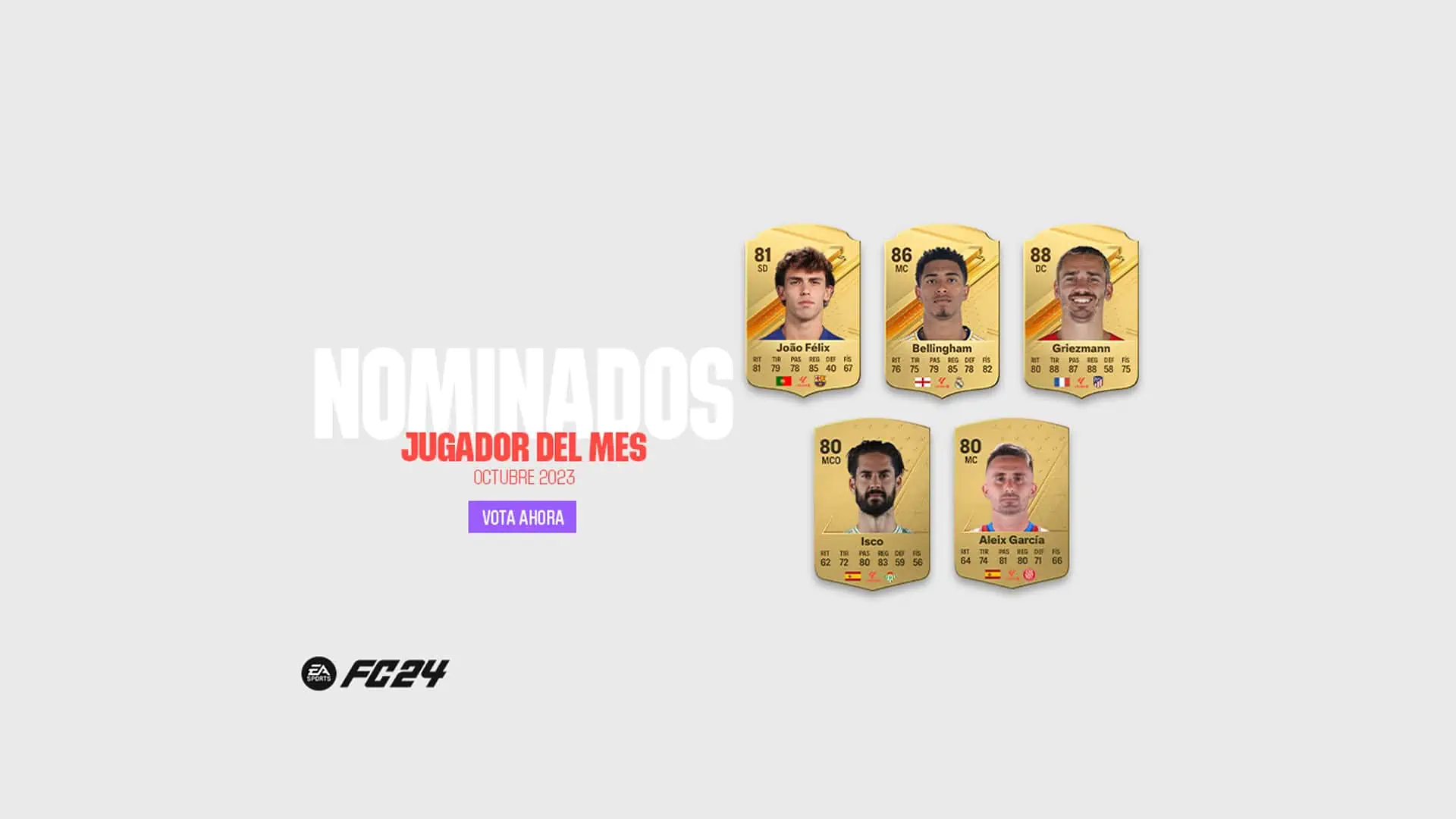 FC 24 POTM NOMINEES LALIGA OCTOBER
