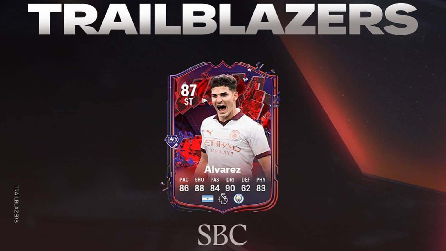 EA FC 24 SBC Julian Alvarez Trailblazers Cheapest Solutions and Review FifaUltimateTeam.it UK