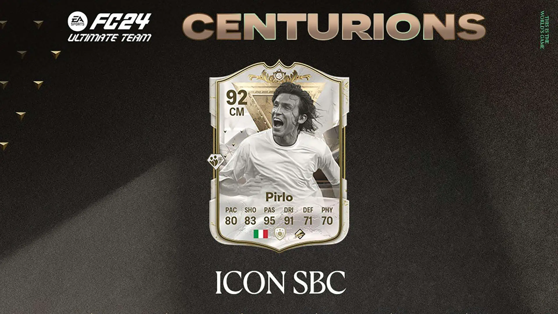 FC 24 SBC PIRLO CENTURIONS ICON