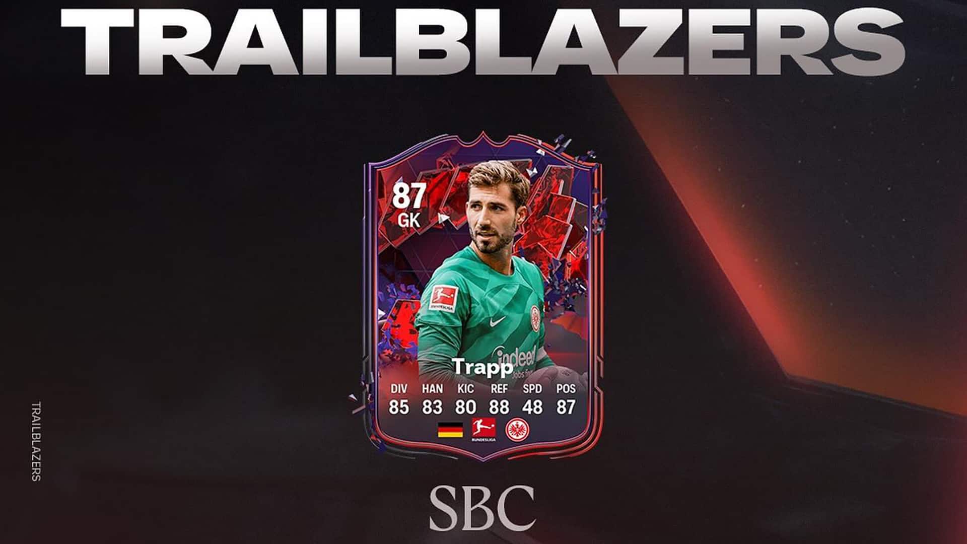 EA FC 24 SBC Kevin Trapp Trailblazers Cheapest Solution FifaUltimateTeam.it UK