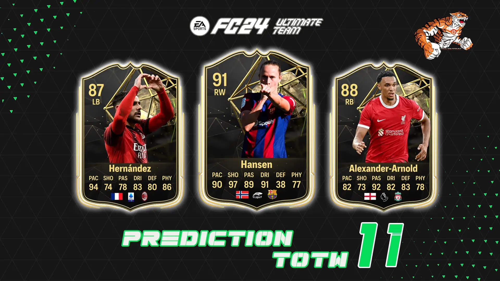 FC 24 TOTW 11 PREDICTIONS