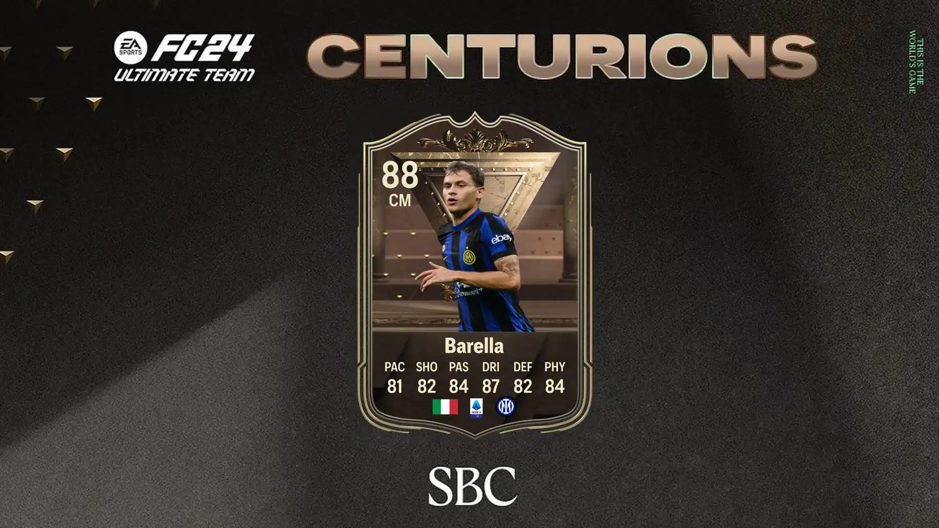 FC 24 SBC BARELLA CENTURIONS