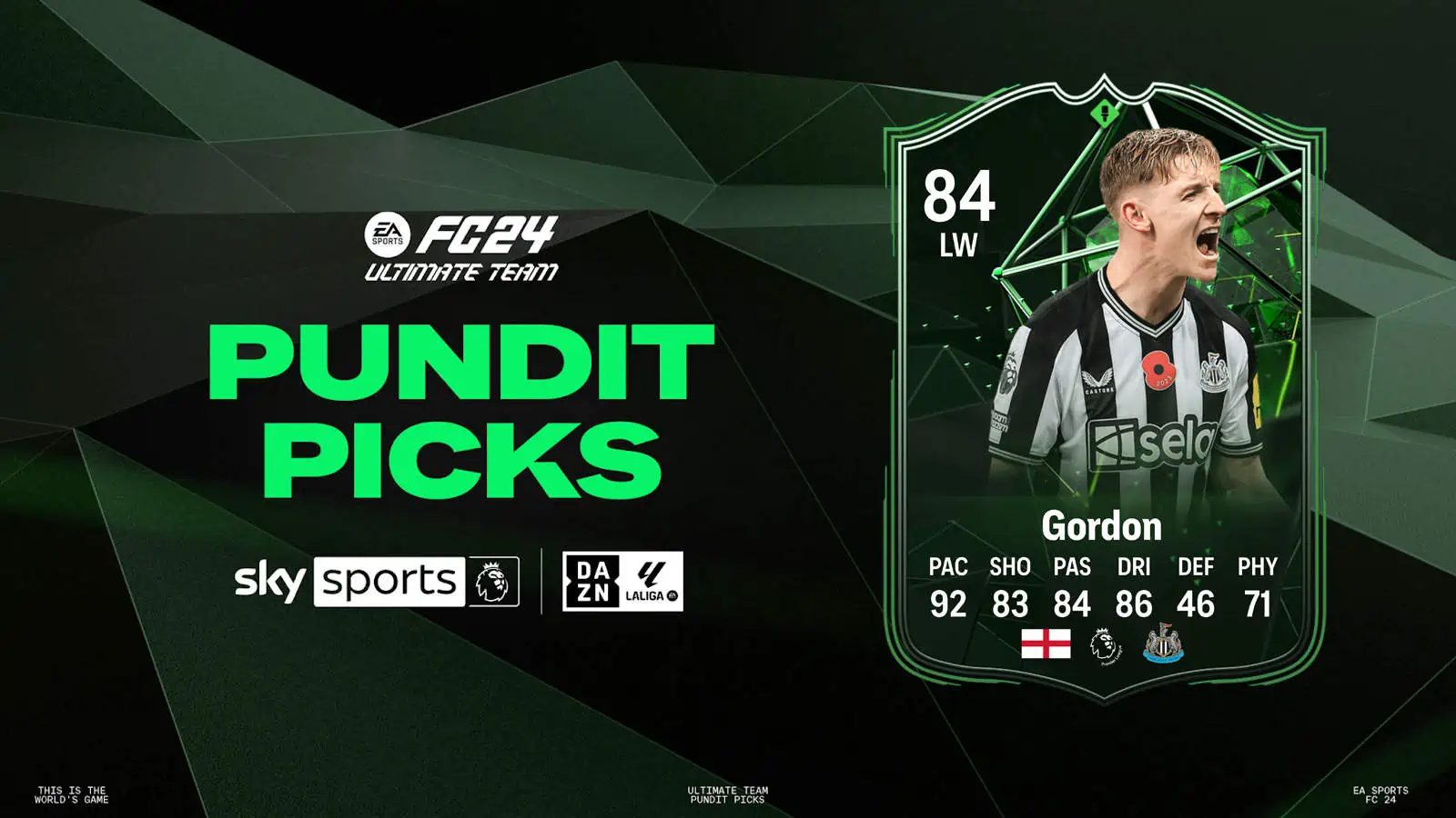 FC 24 GORDON SBC PUNDIT PICK