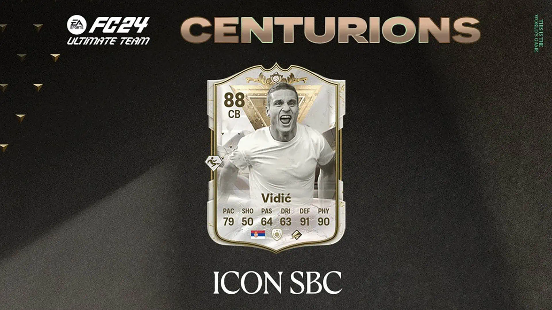 FC 24 SBC VIDIC CENTURIONS ICON