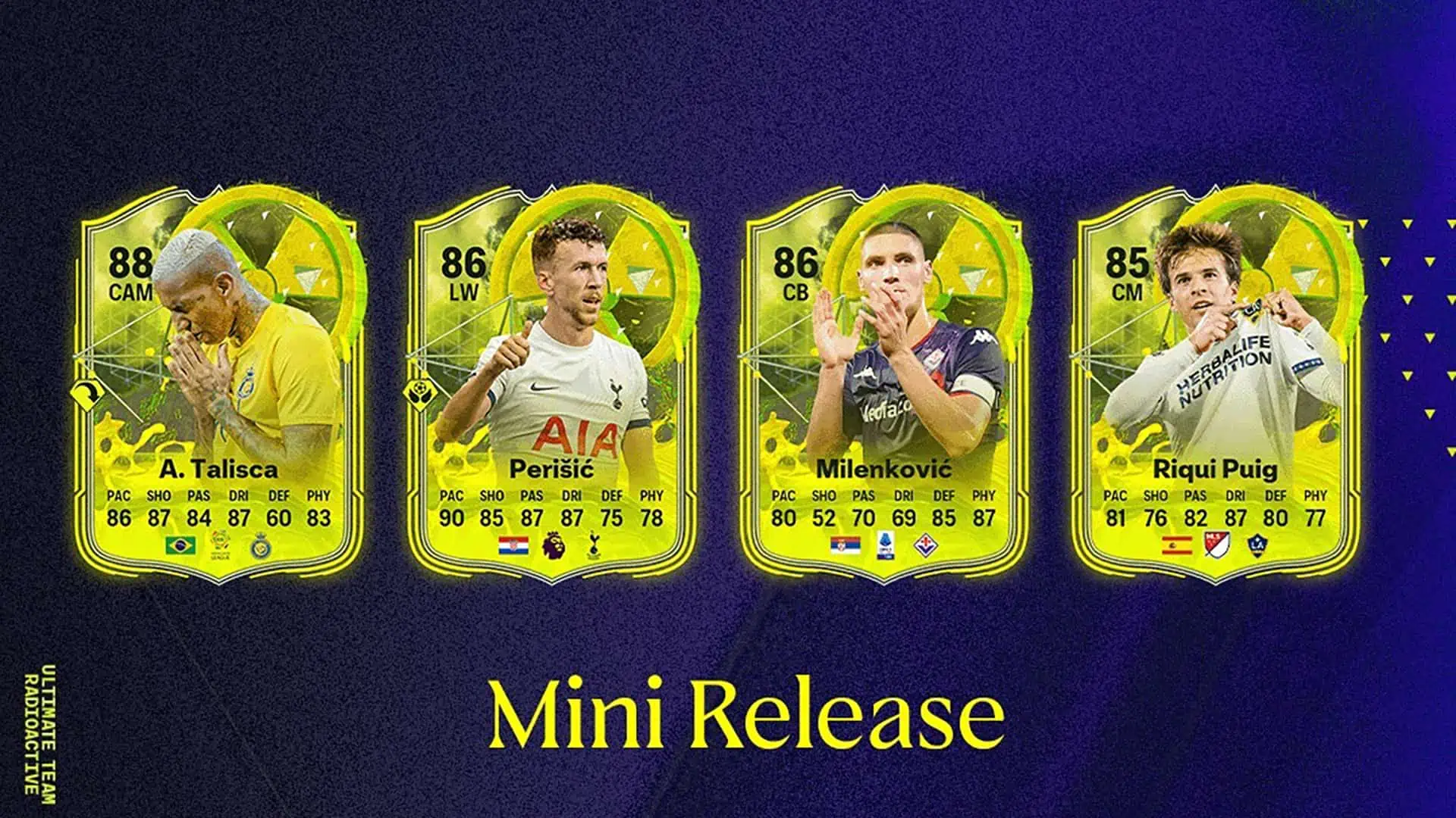 cover mini release team 1 radioactive fc 24